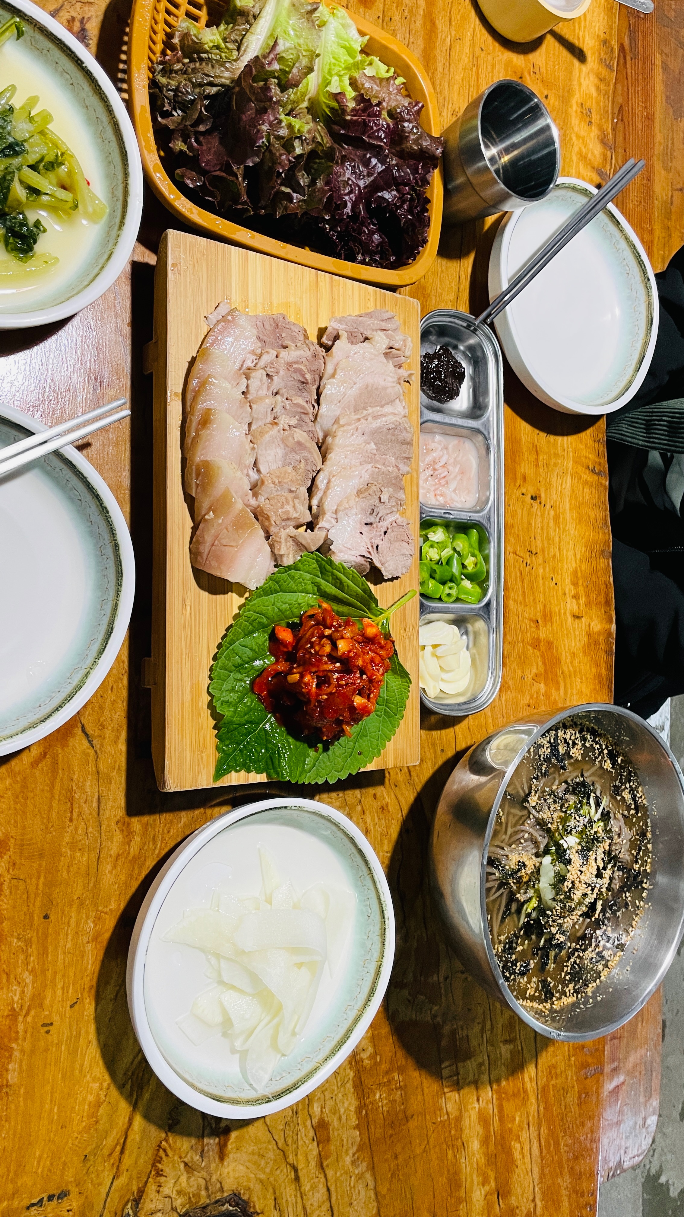 찾아가기는 조금 어려웠는데 수고가 아깝지 않습니다. - 경포대 맛집 남향막국수 본점