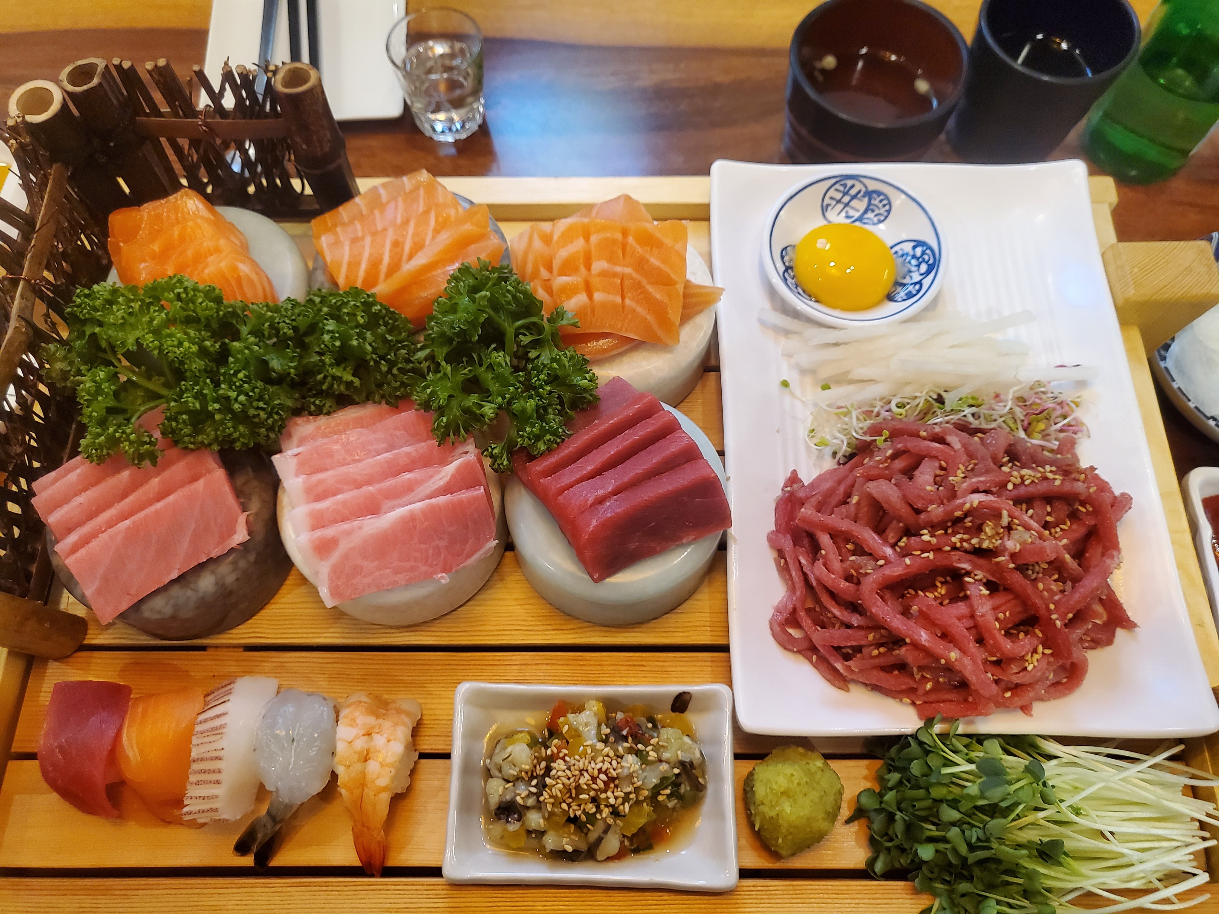 오리역 맛집 한끼정 육회연어참치 오리역점 내돈내산 방문리뷰