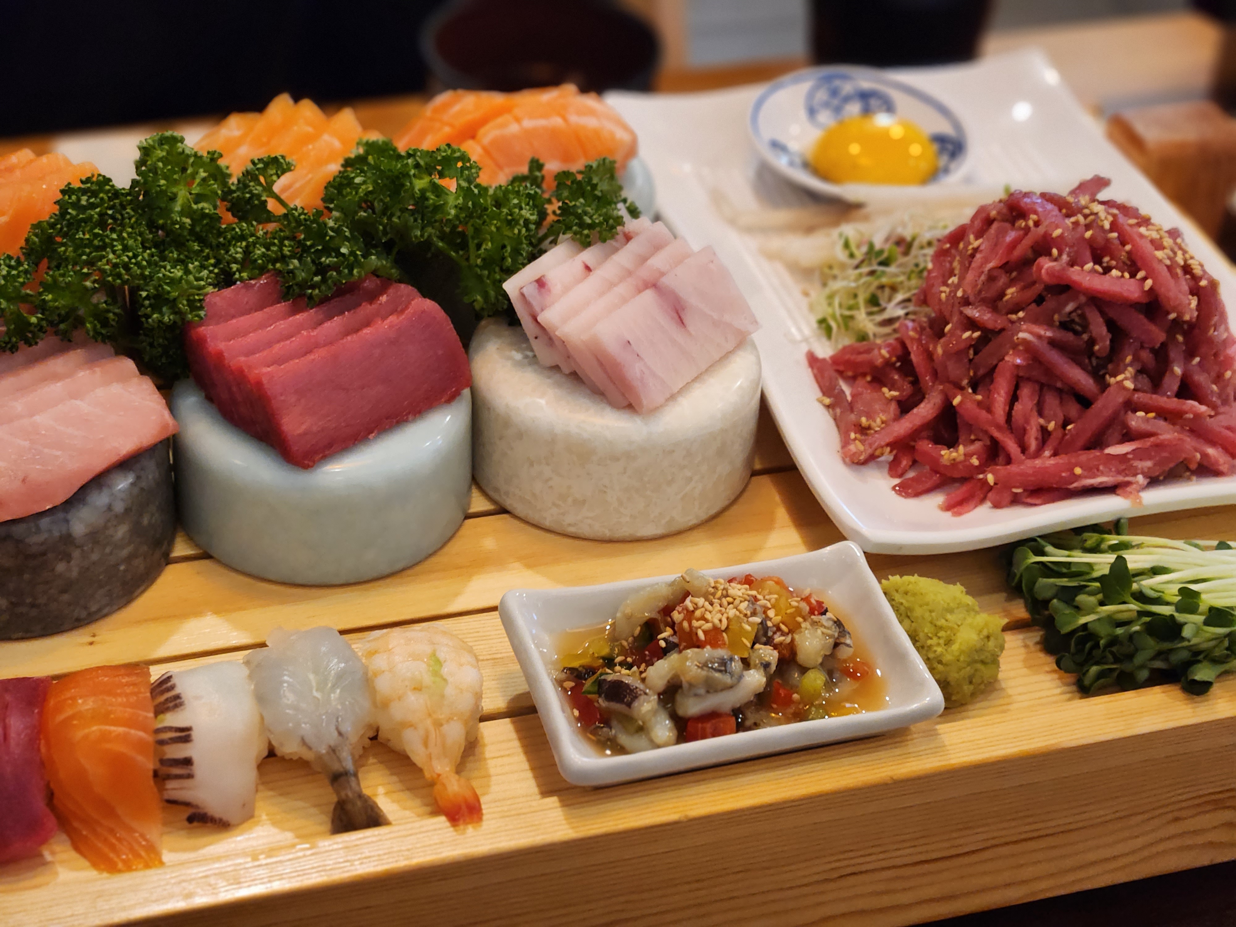 오리역 맛집 한끼정 육회연어참치 오리역점 내돈내산 방문리뷰