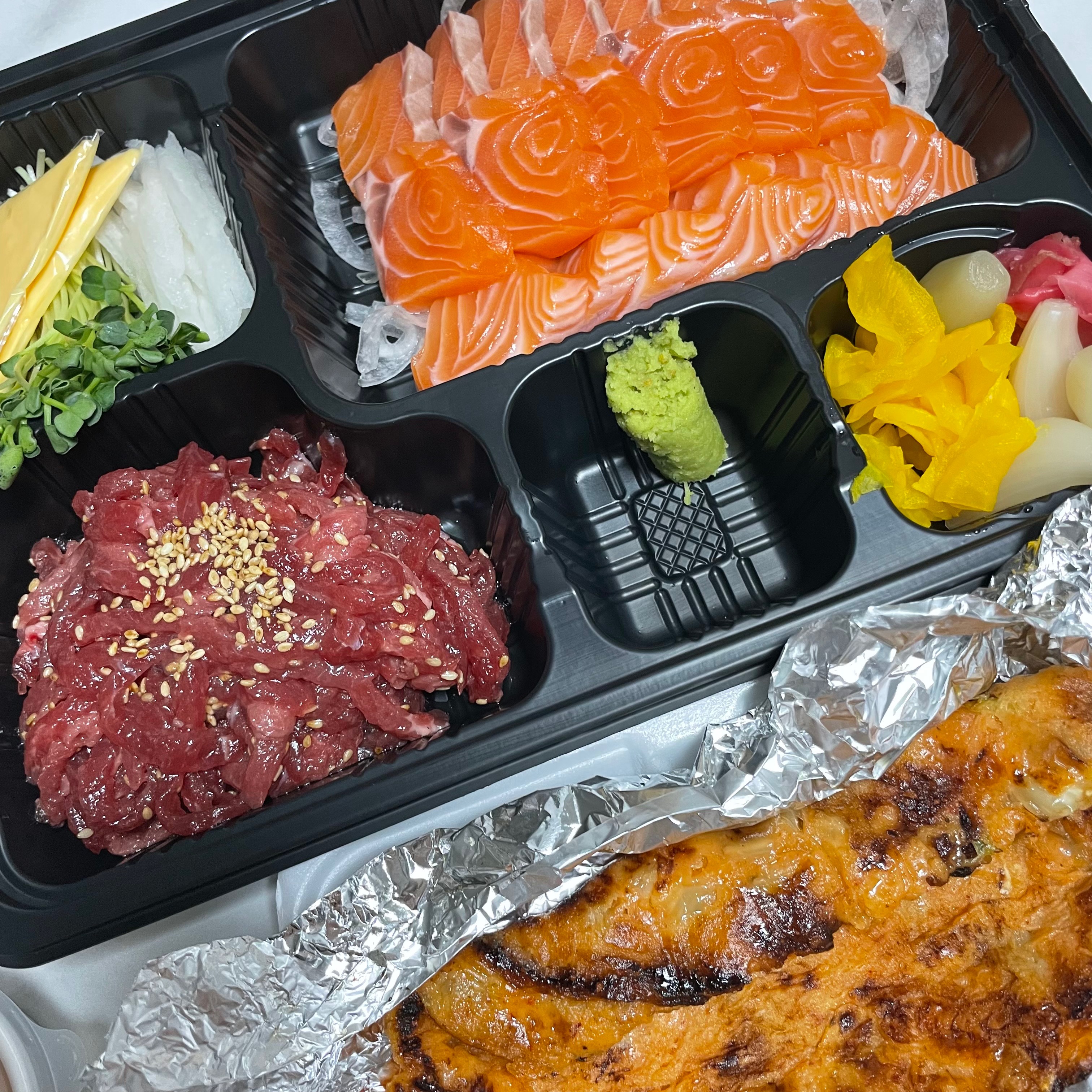 오리역 맛집 육회왕자&연어공주 분당미금점 내돈내산 방문리뷰