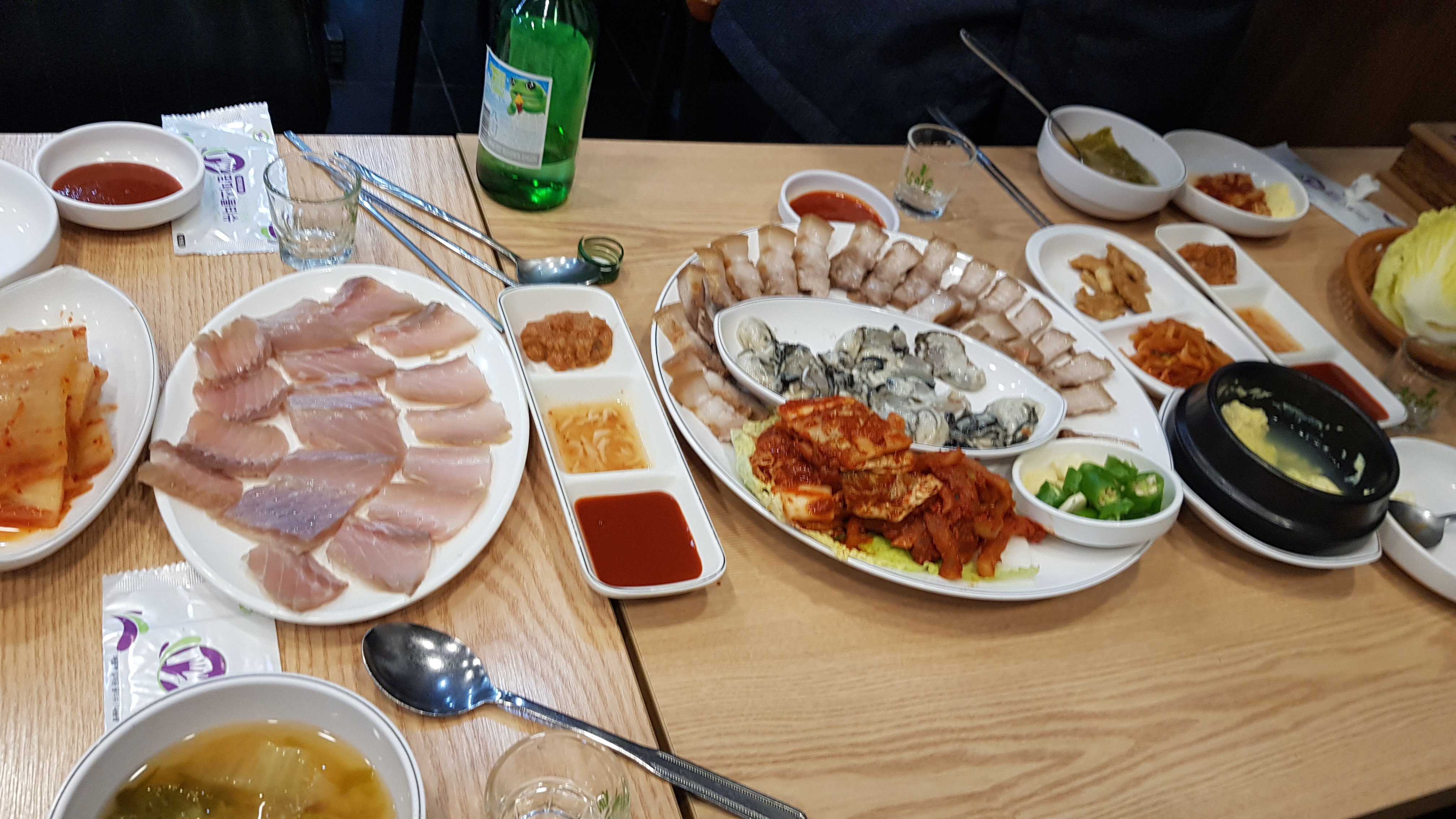 오리역 맛집 하루에한번은 홍어삽함 내돈내산 방문리뷰