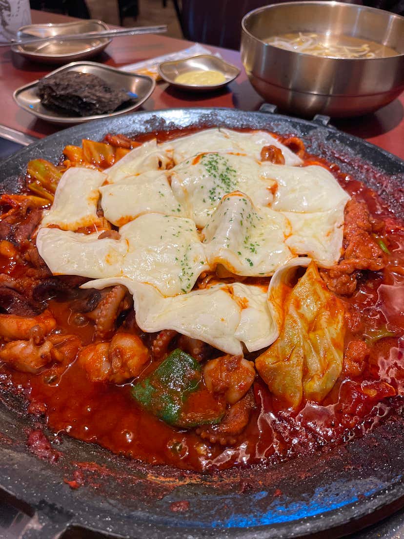 하늘이3698님의 황금쭈꾸미집 상인점 리뷰