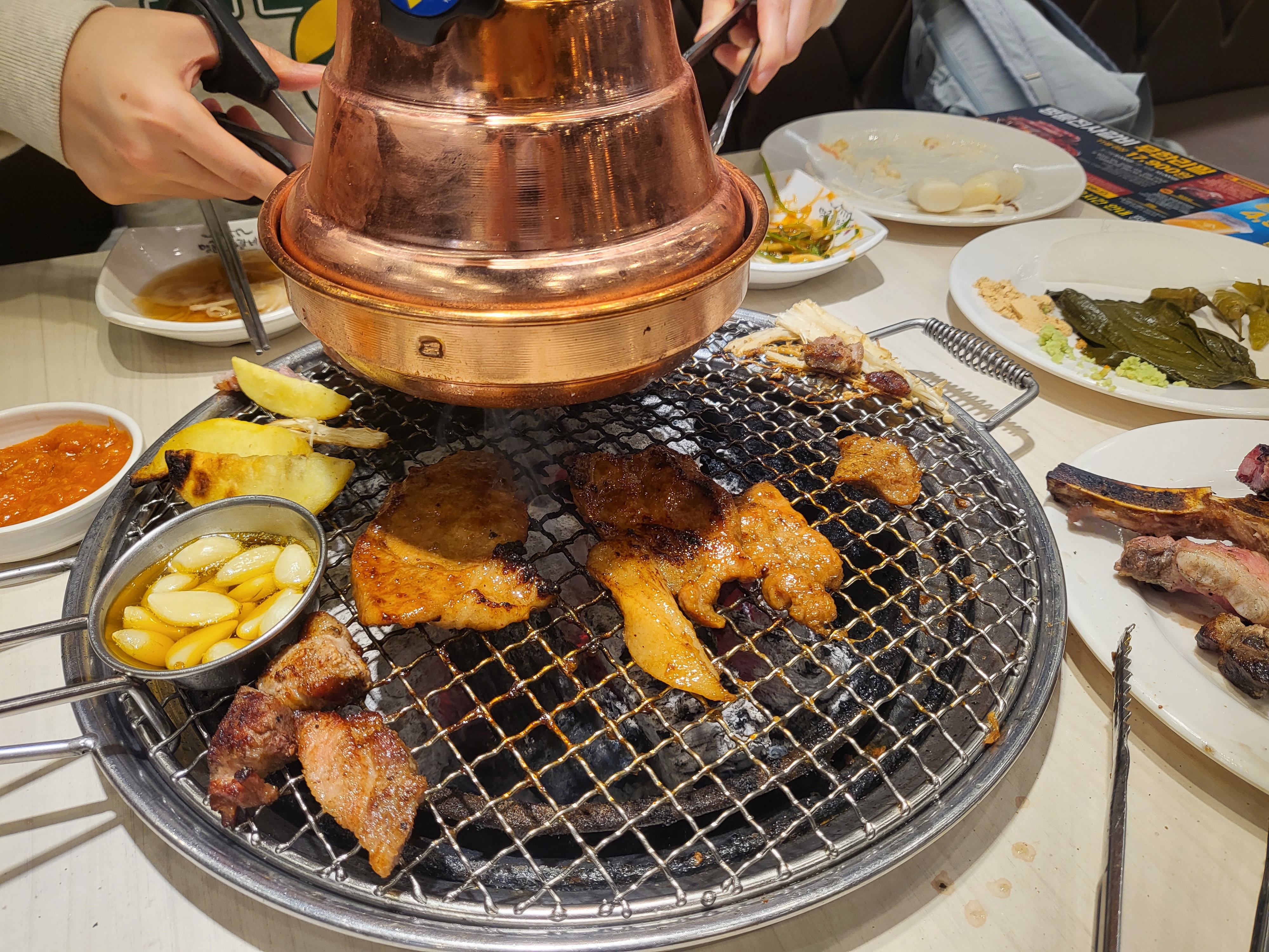리뉴얼 되고 처음 방문 했는데 와우! 이 가격에 이 퀄리티라니! 만족만족 입니당!! - 중곡역 맛집 명륜진사갈비 서울중곡점