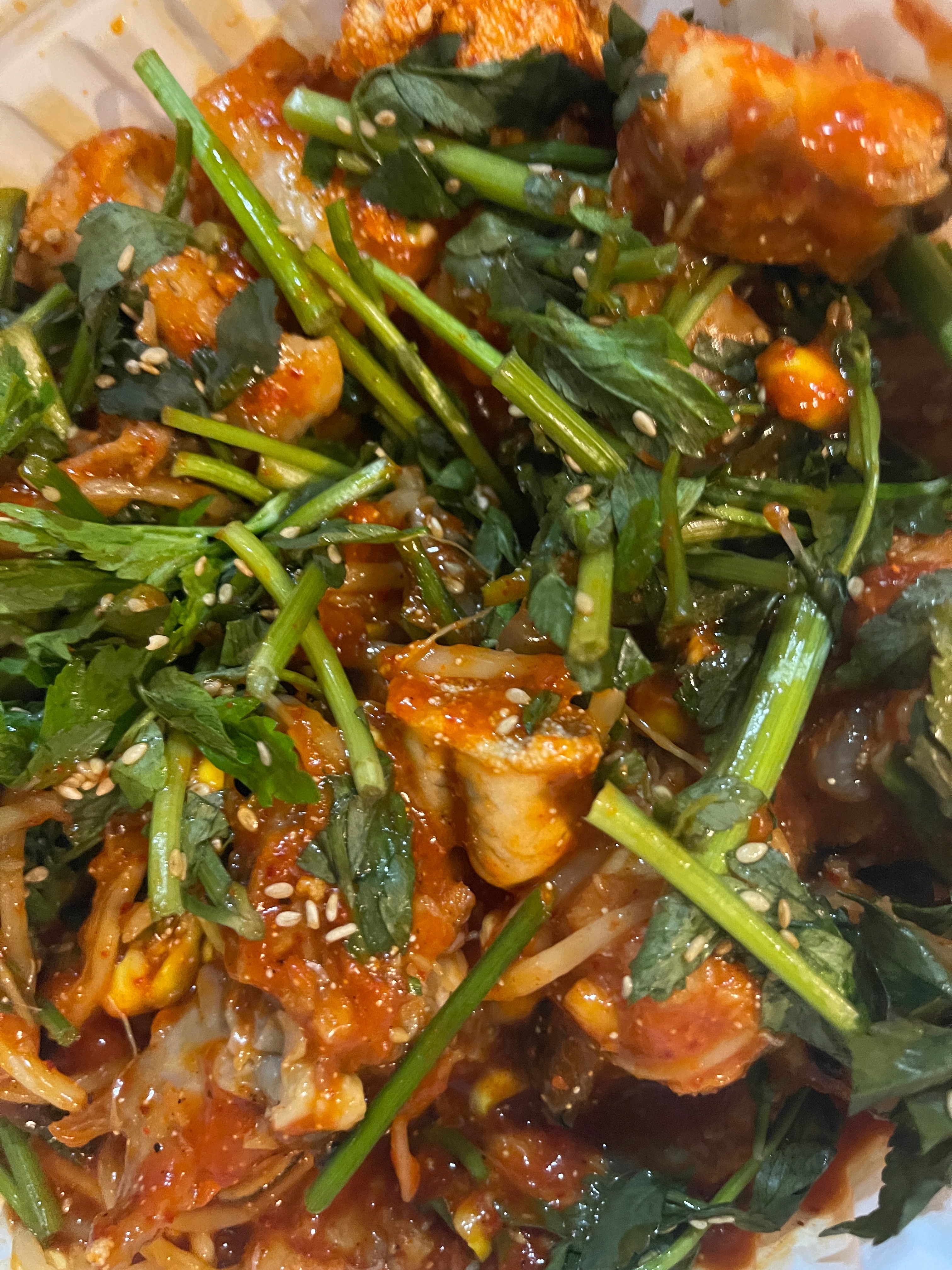 너무 너무 맛있어요 와사비장만 좀 여유있게 주셨음 좋겠어요 ㅜ - 천호동 맛집 인생아구찜 강동점