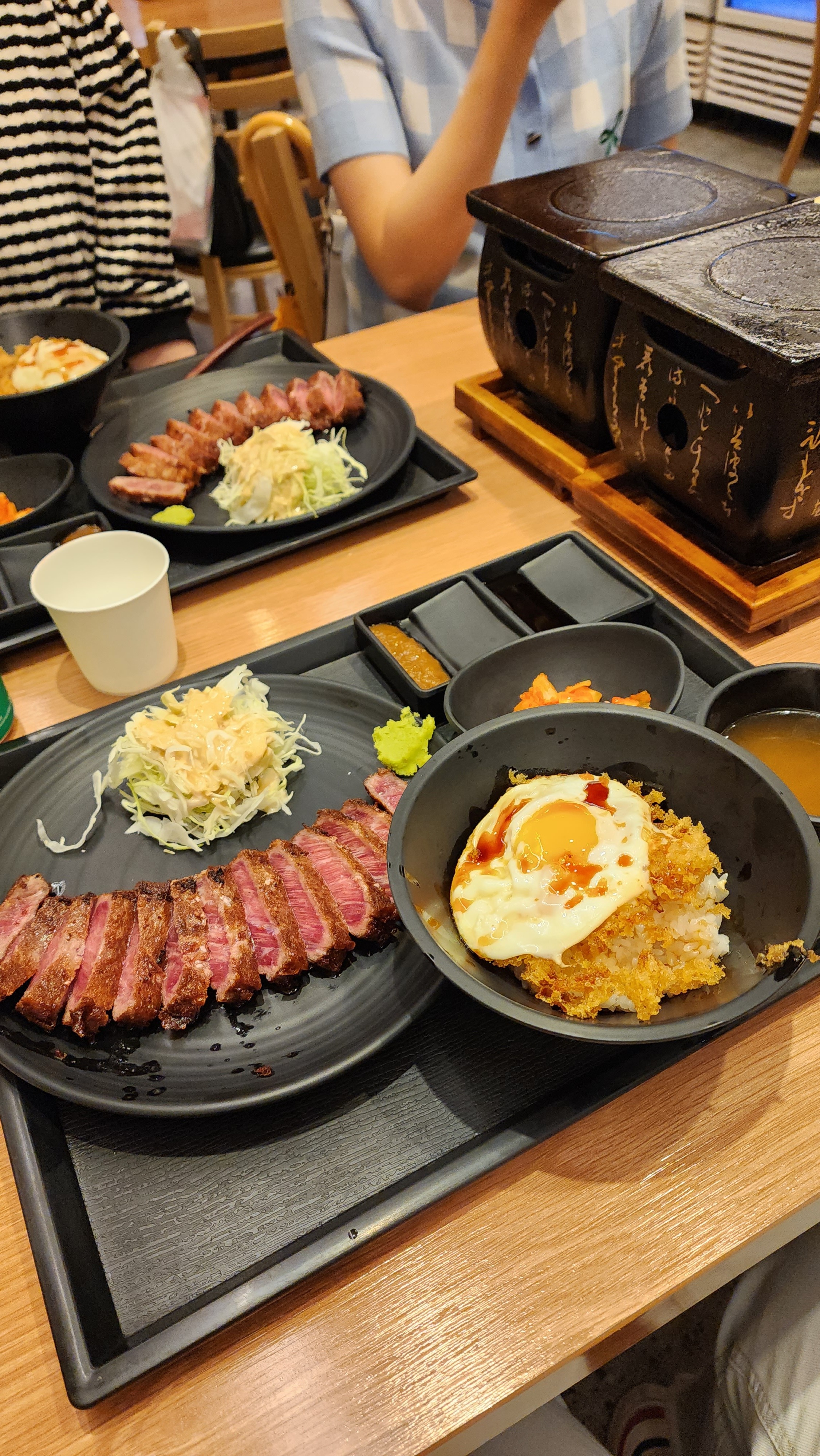 맛있어요!! 가심비 대만족입니다. 늦게오면 웨이팅 있어요~ - 불당동 맛집 규카츠정 천안불당점