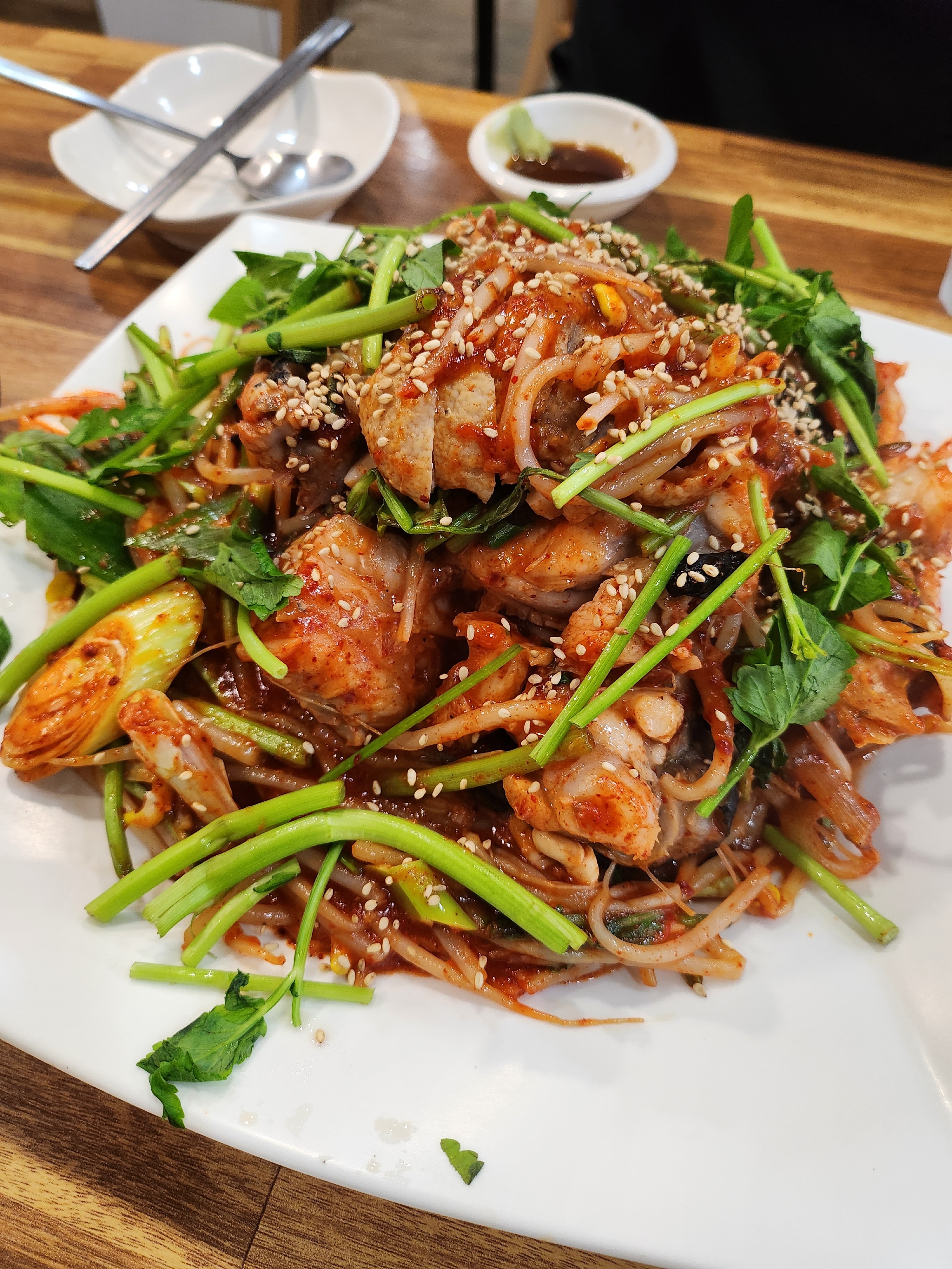 Janghanpyeong Station Seafood Steamed Famous Water Agoo Steamed