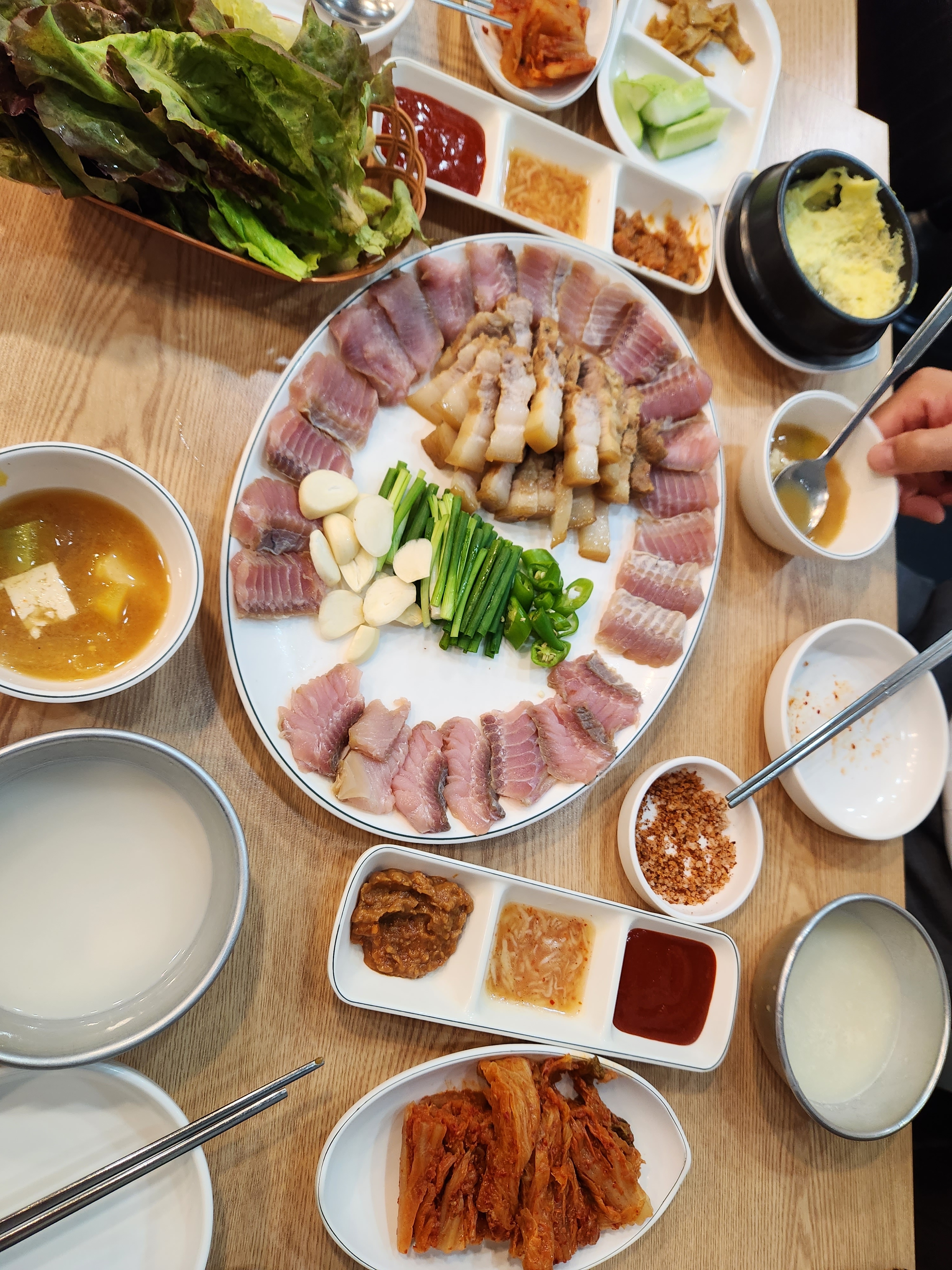 오리역 맛집 하루에한번은 홍어삽함 내돈내산 방문리뷰