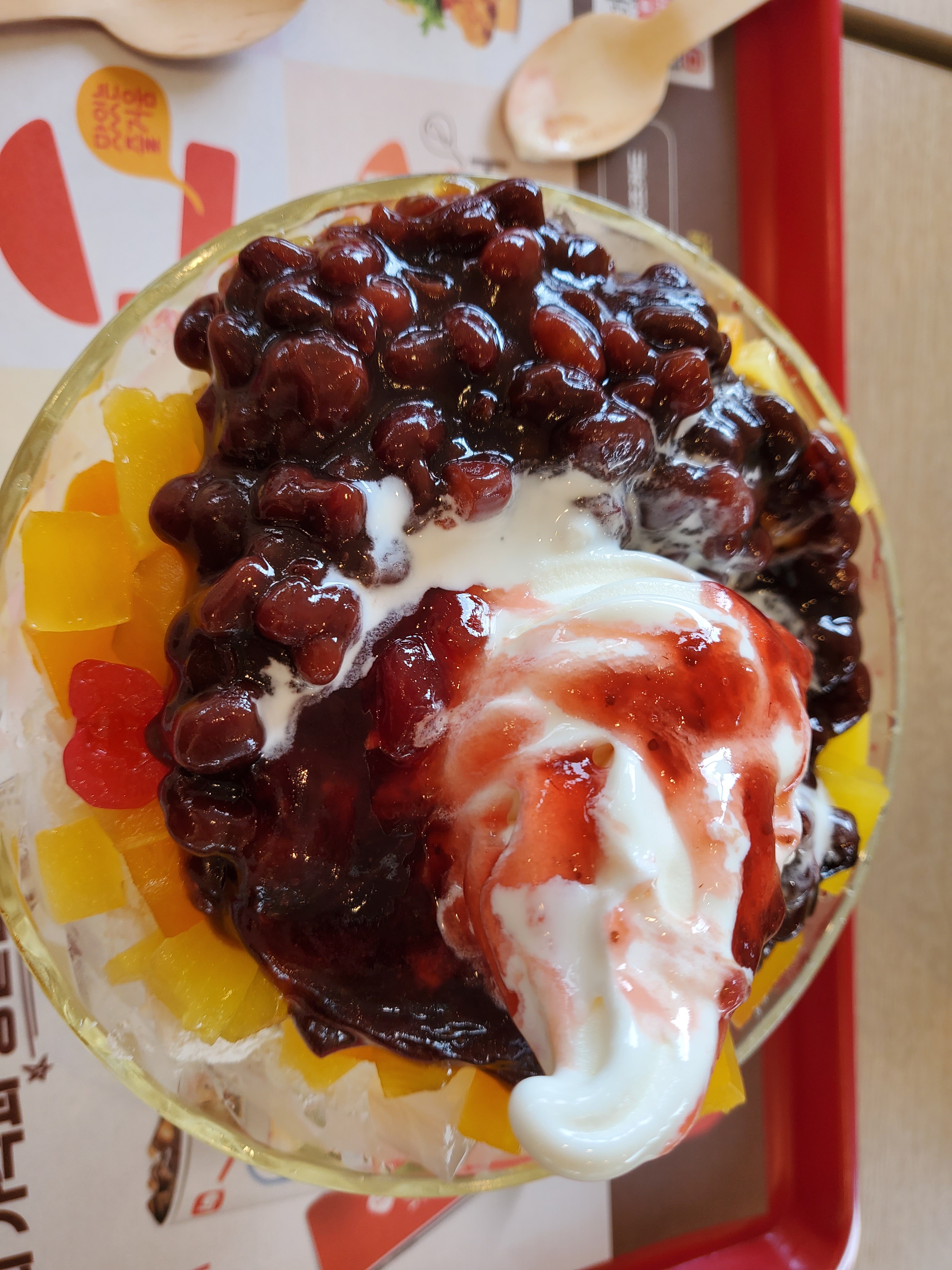 롯데리아 빙수는 가성비 최고죠 - 권선동 맛집 롯데리아 수원터미널점