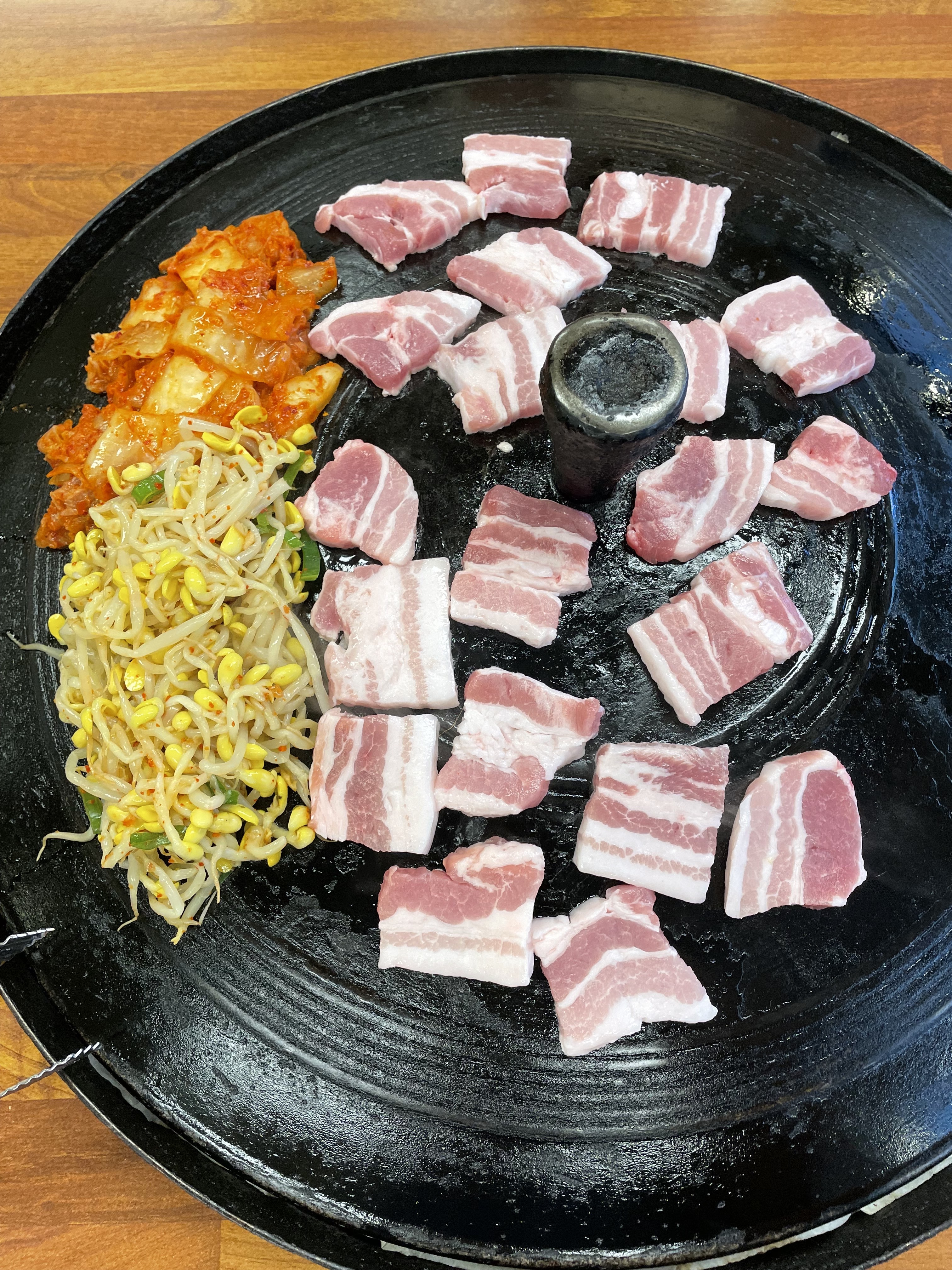 미금역 맛집 옛시골왕솥뚜껑삼겹살 내돈내산 최신리뷰