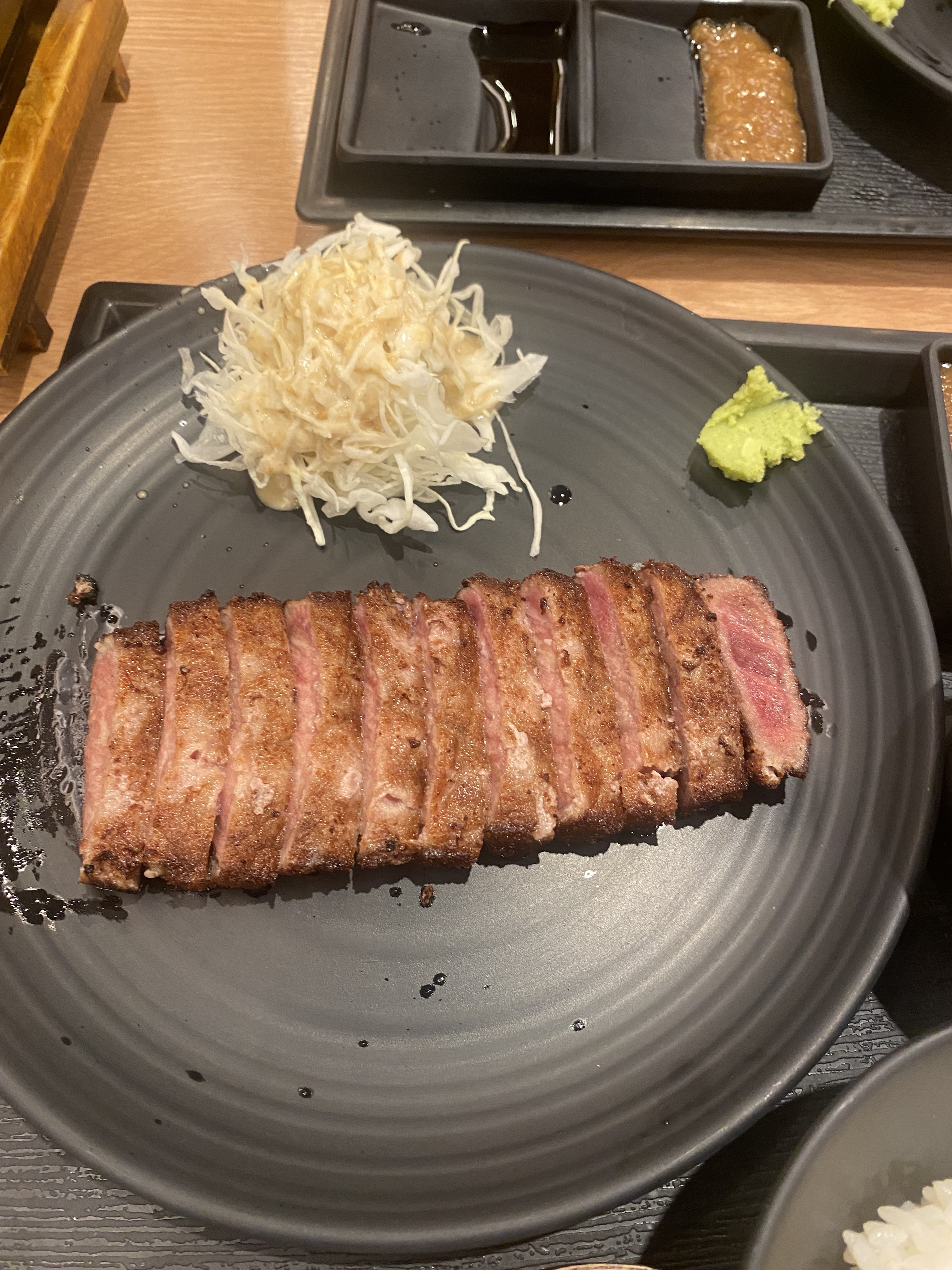 그렇게 주문 받기 싫으시면 라스트 오더 시간은 왜 정해 놓으셨어요 .. - 불당동 맛집 규카츠정 천안불당점