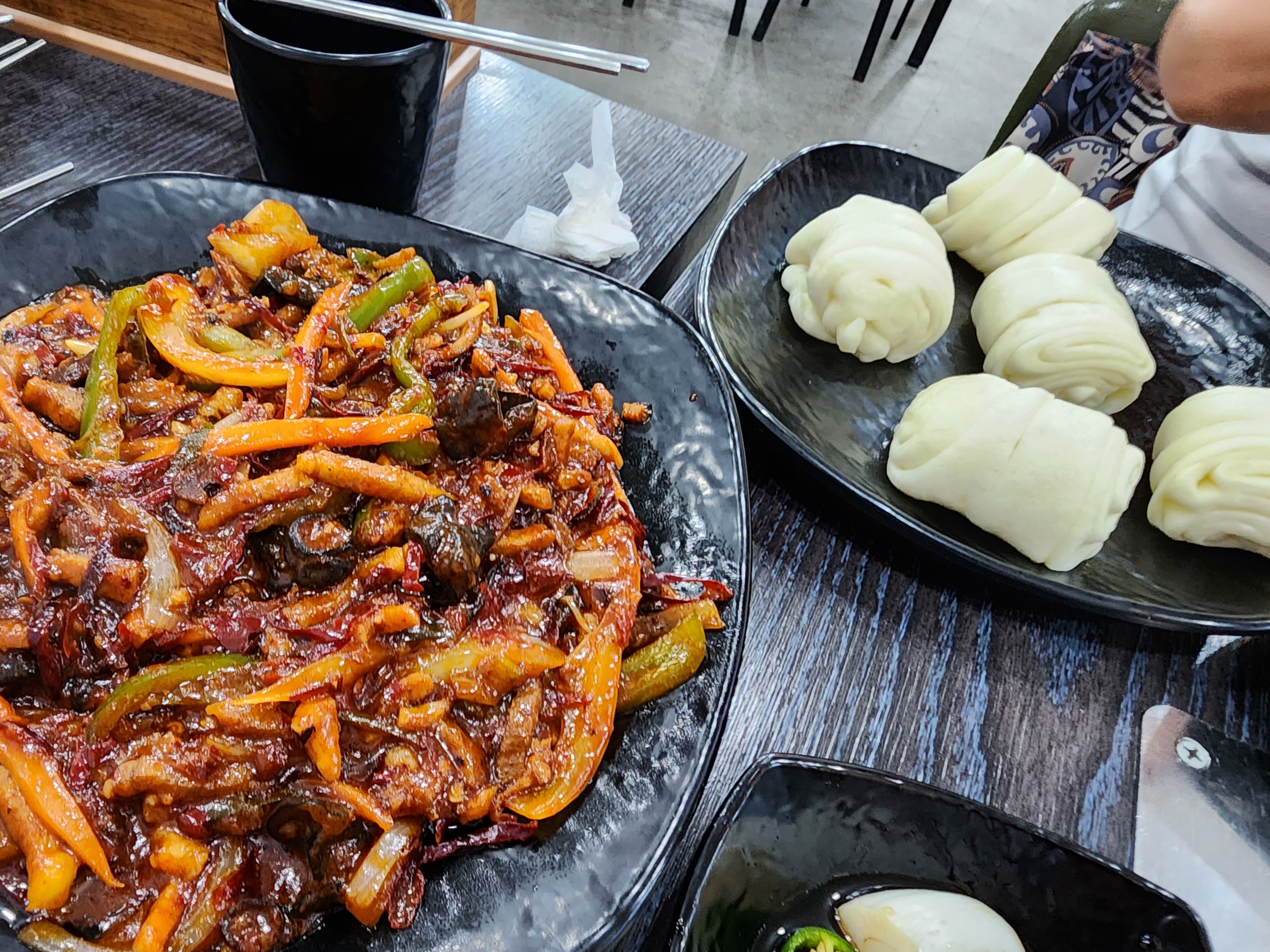 마파두부의 근접샷