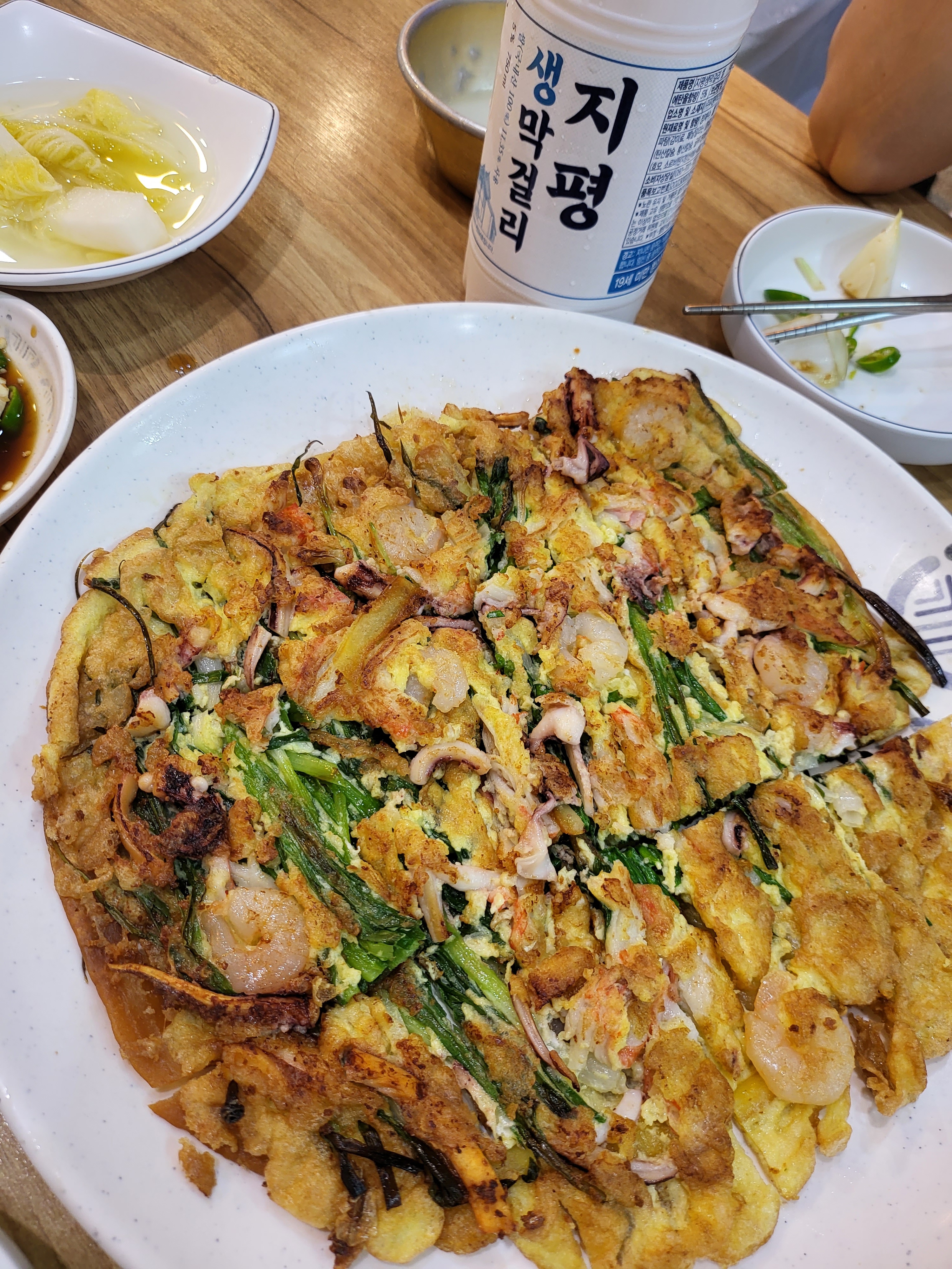 미금역 맛집 까치동래파전 내돈내산 방문리뷰