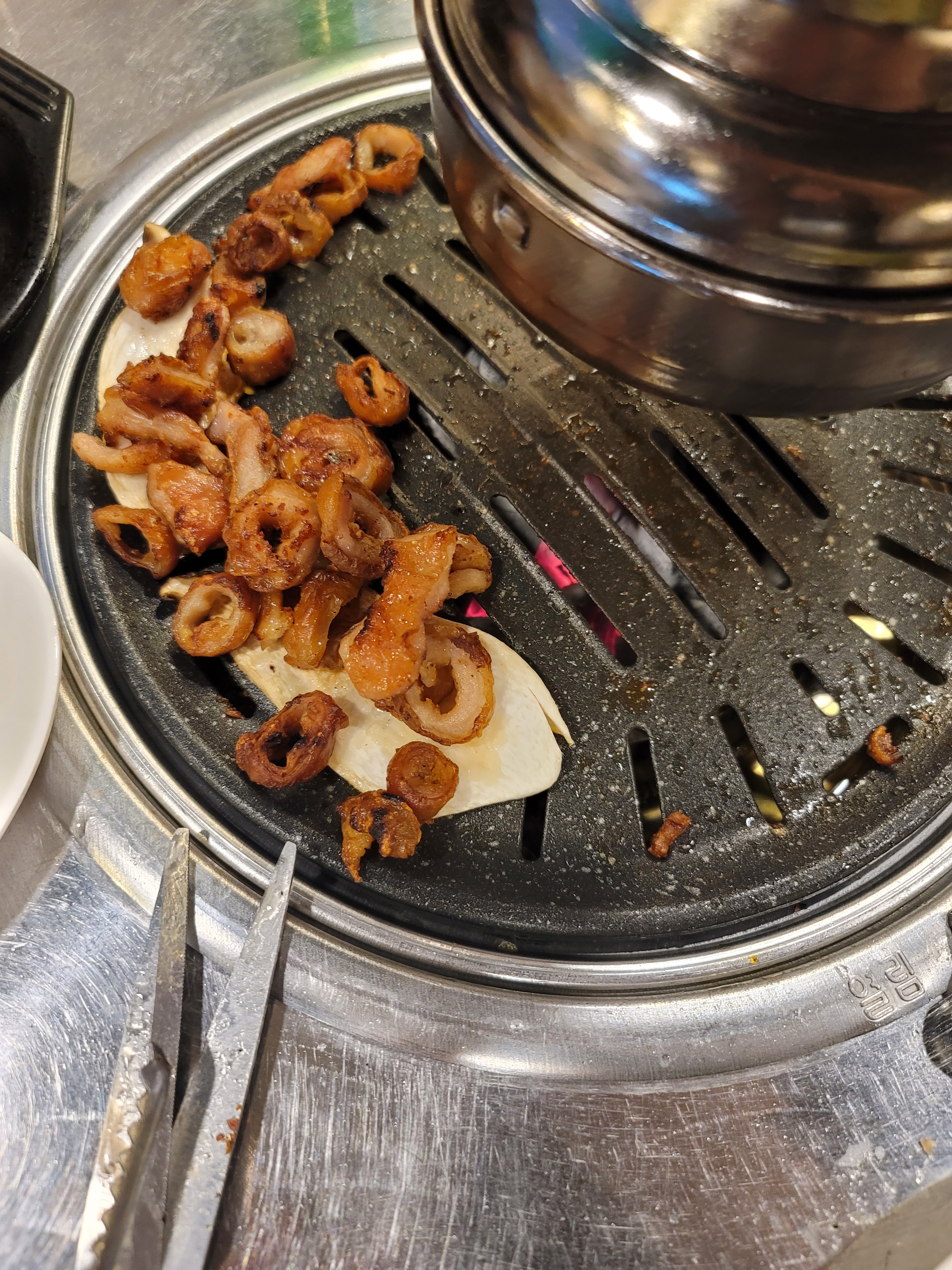 먹는중찍은사진이라 별로이지만 - 송정 맛집 불막열삼 부산송정점