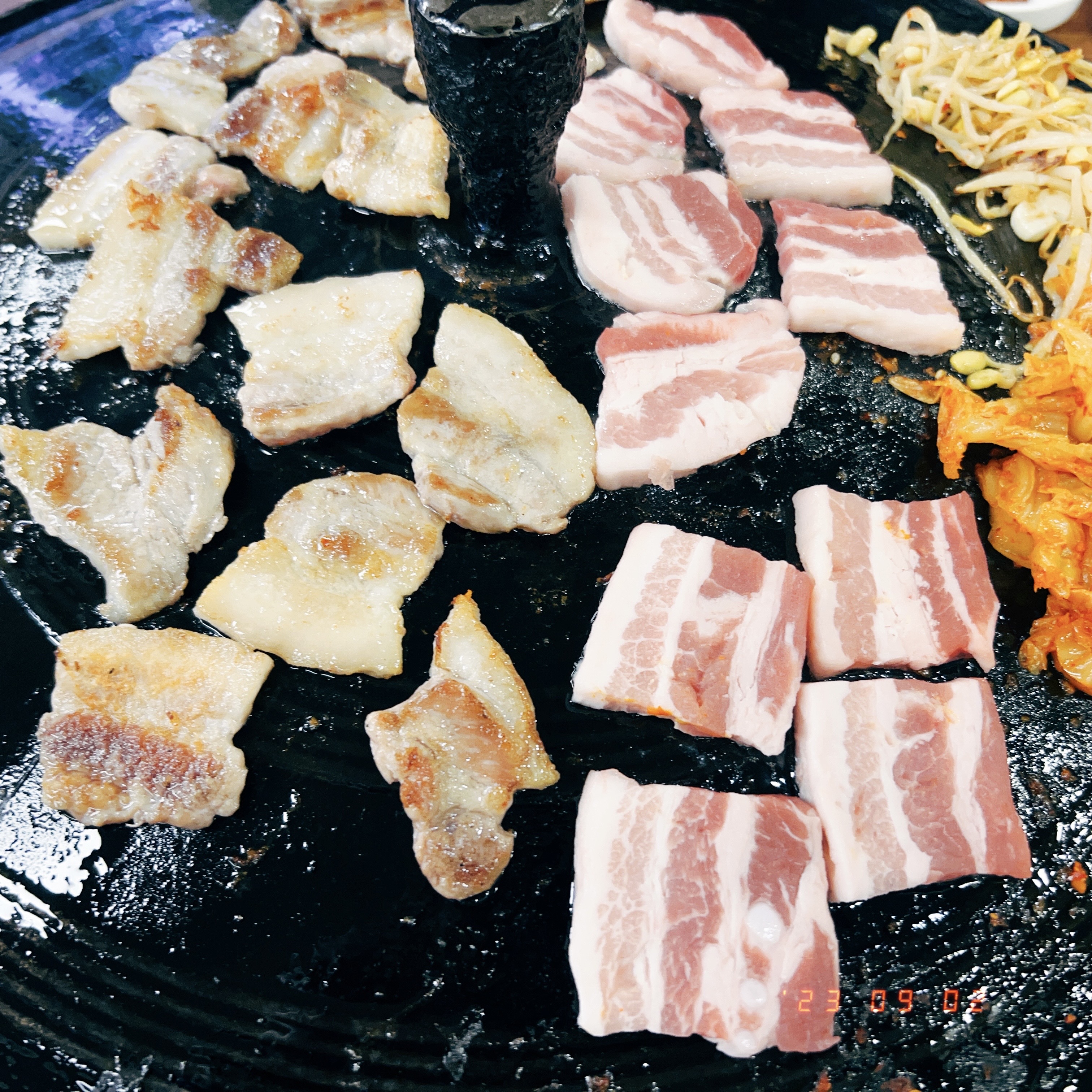 미금역 맛집 옛시골왕솥뚜껑삼겹살 내돈내산 최신리뷰