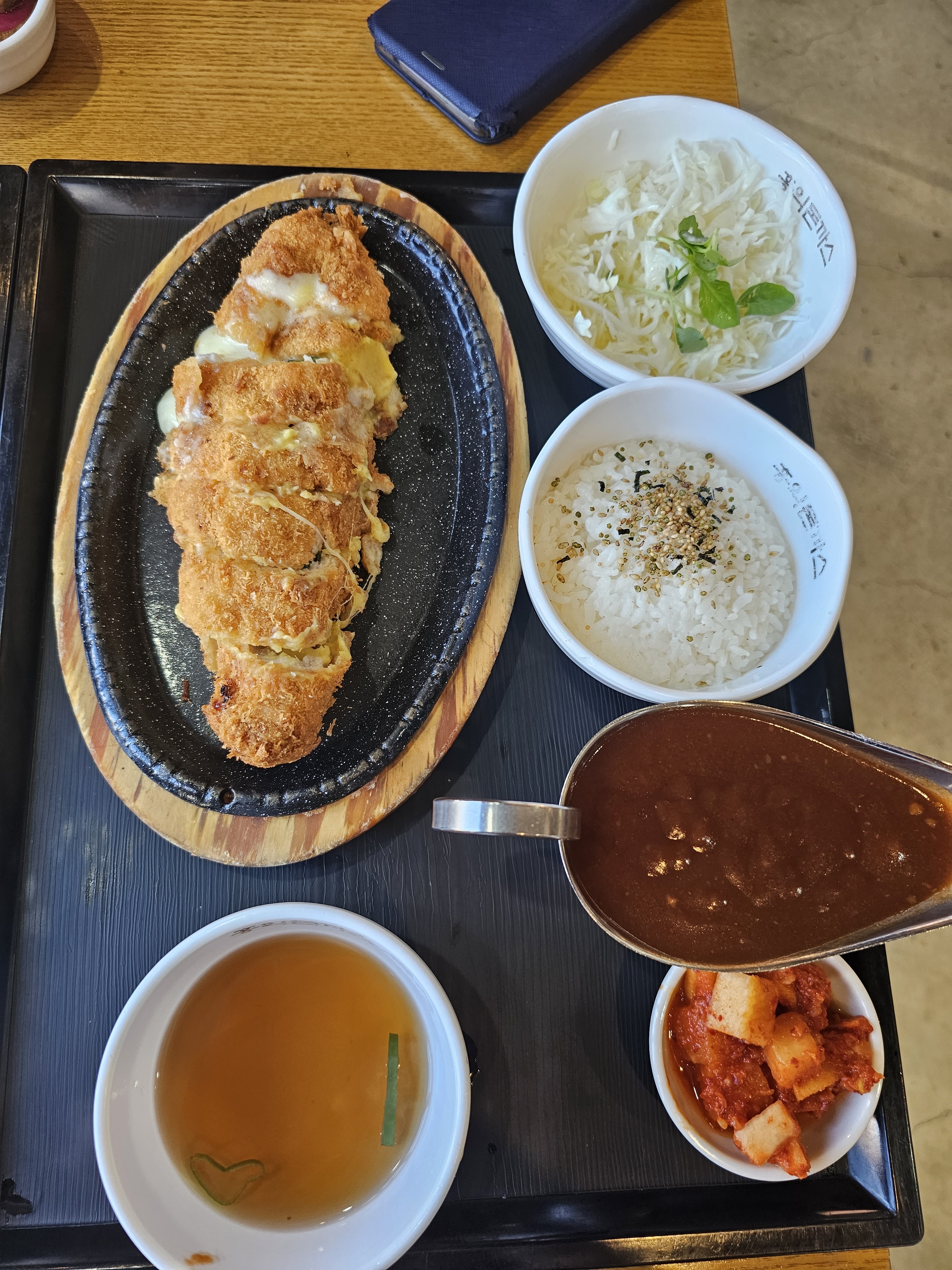 2시5분전인데 마감되서 추가주문을 할수가없네요 - 포항 양덕 맛집 홍익돈까스 포항양덕점