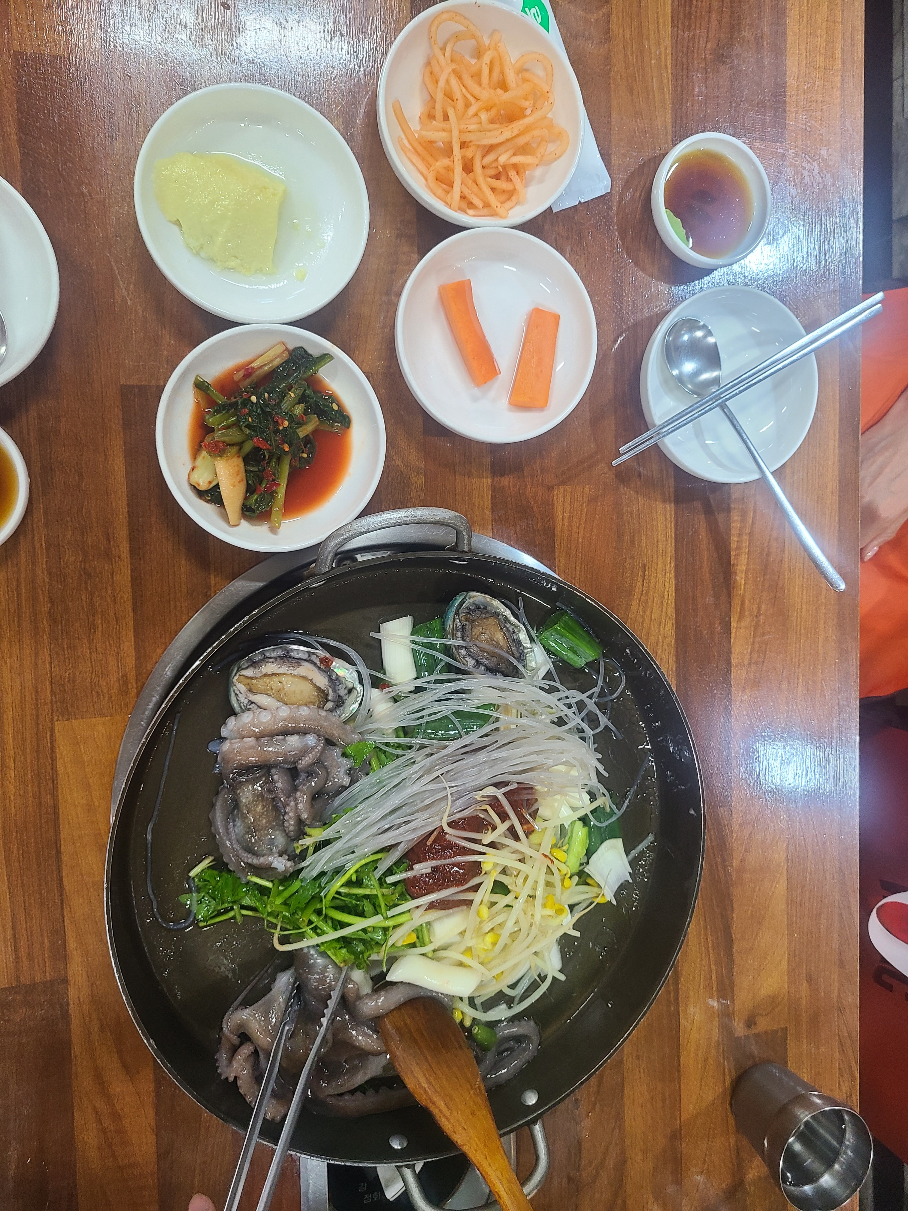 천호역 친구랑 사락지철판볶음 먹었는데 맛있게 먹었어요 - 천호동 맛집 해남낙지 천호본점