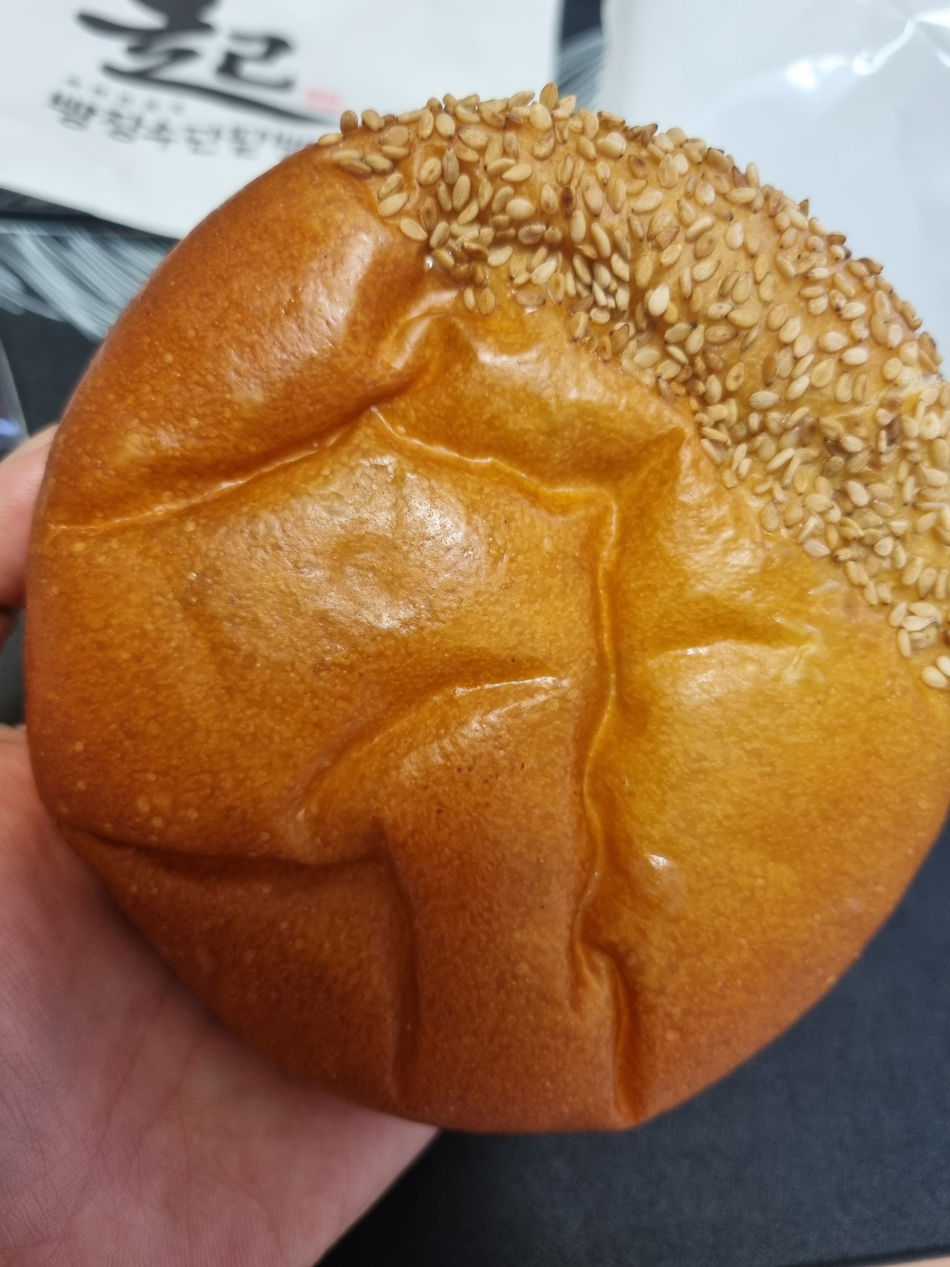 빵장수단팥빵~~ 밤앙꼬빵에 또 꼬치다^^/ - 천호동 맛집 빵장수단팥빵 천호점