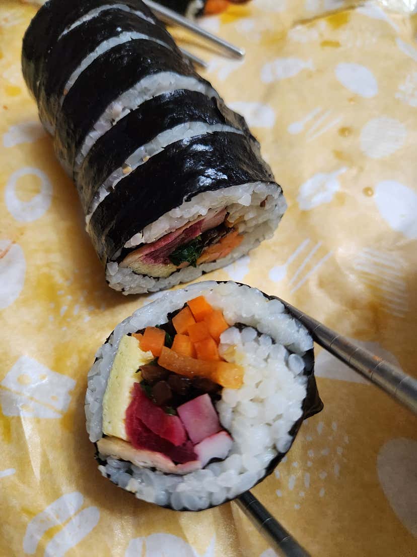 스마일5924님의 김사랑 김밥 리뷰