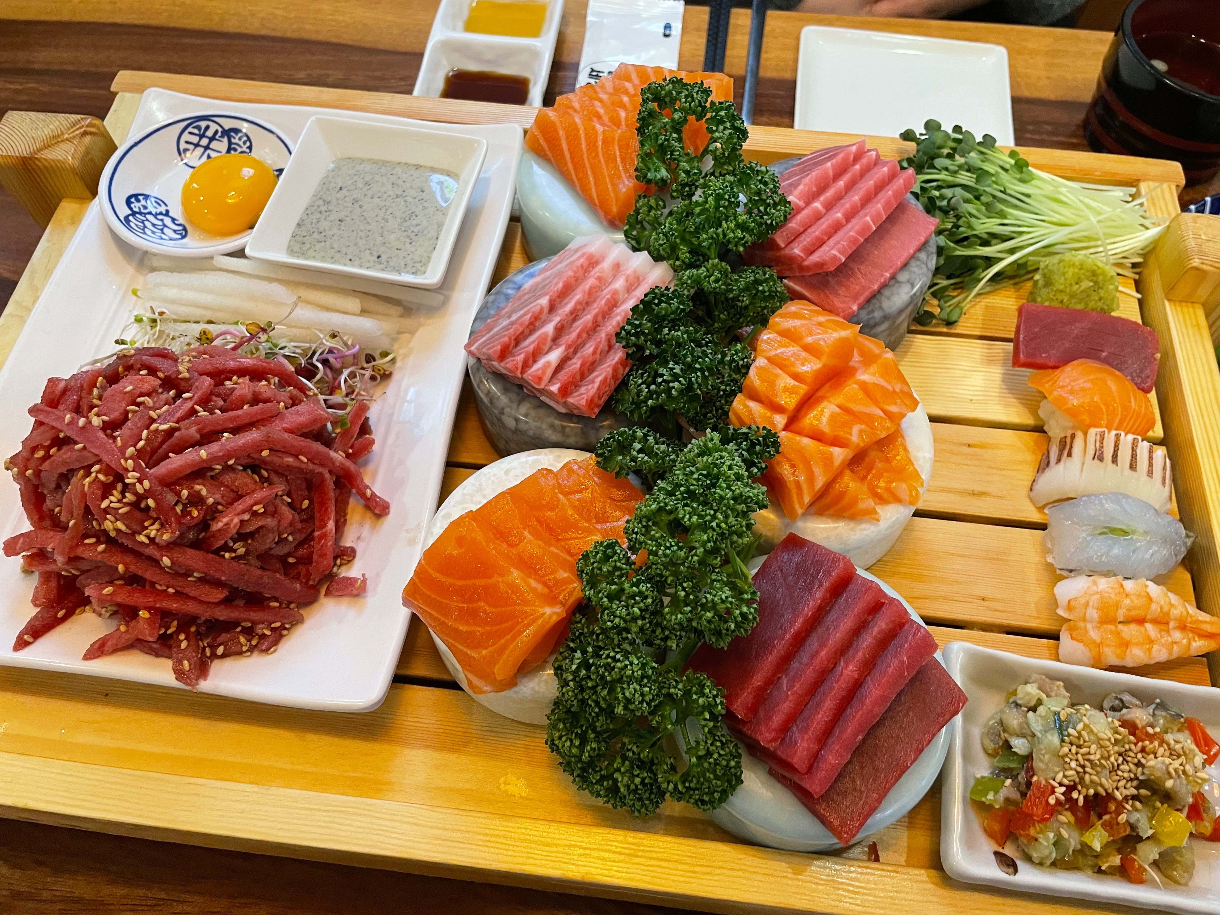 오리역 맛집 한끼정 육회연어참치 오리역점 내돈내산 방문리뷰