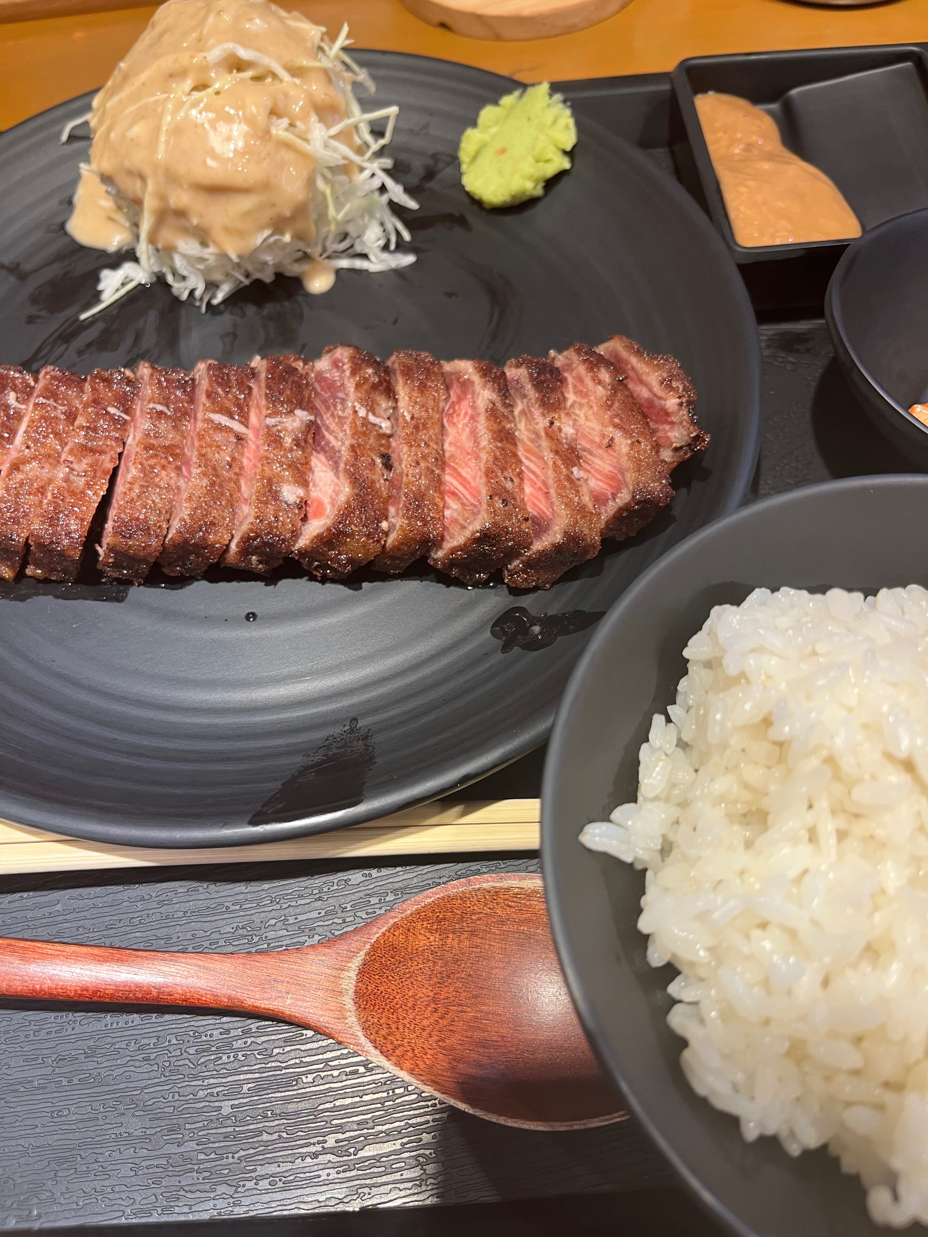 군더더기 없는 맛 - 불당동 맛집 규카츠정 천안불당점