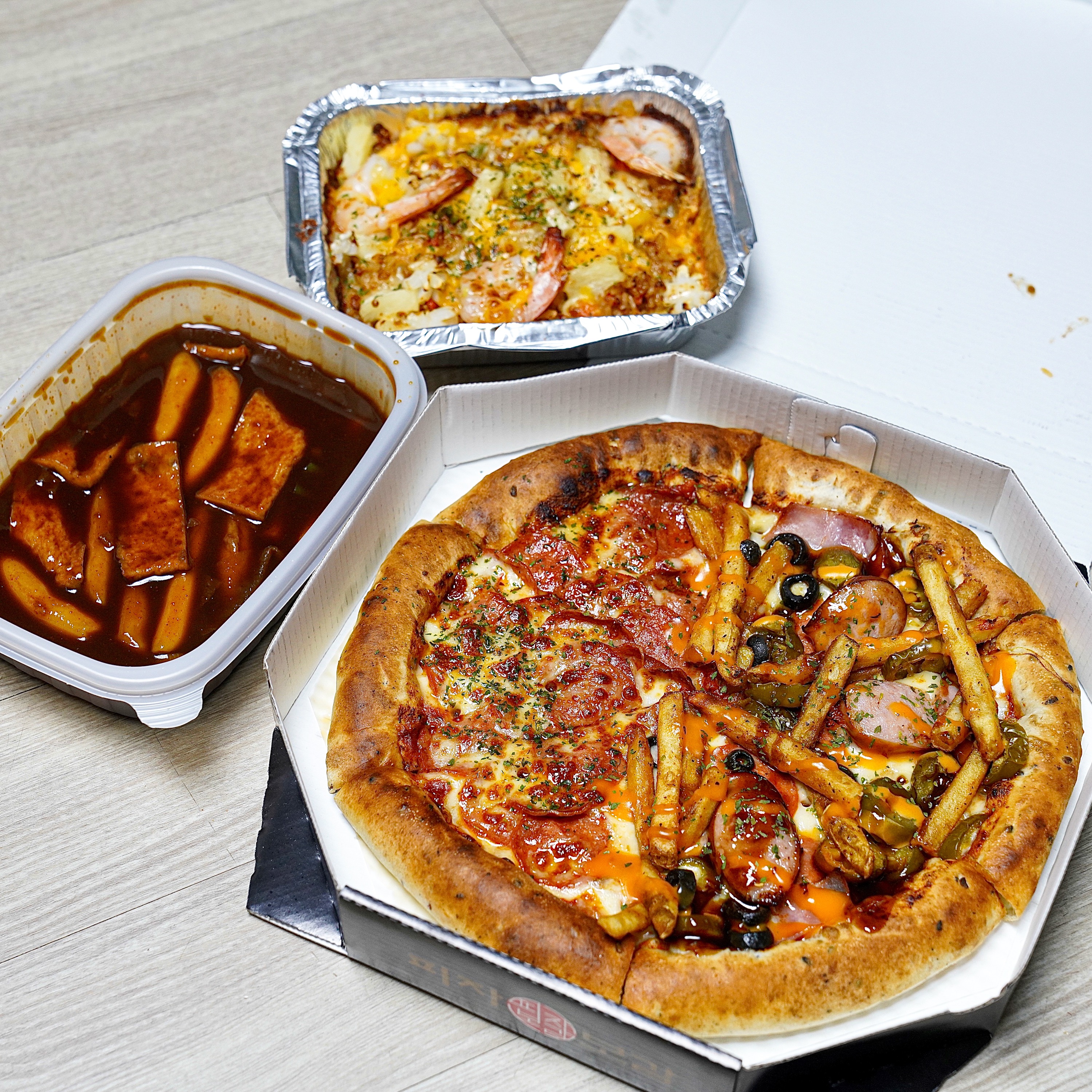 천호동 천일초등학교 뒤에 - 천호동 맛집 피자보감 강동구본점