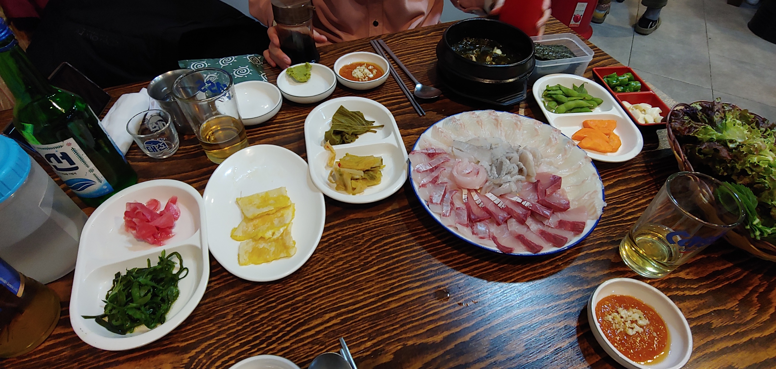 유상무상무상은 아니지만.. 사장님의 본명을 따서 지은 상무네횟집 ! - 송정 맛집 상무네횟집