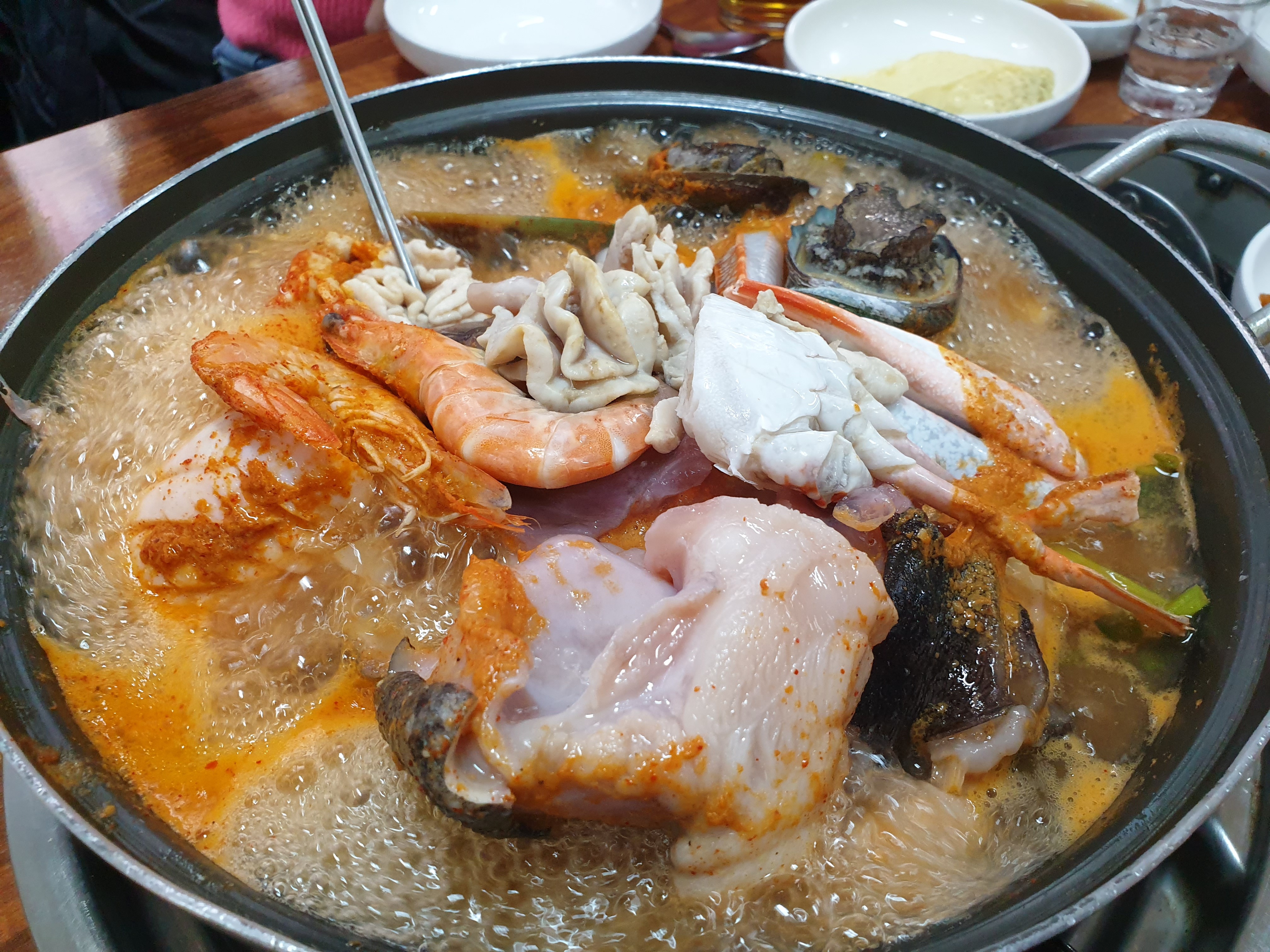 드디여 실내 마스크착용이 해제되었다^^ - 천호동 맛집 해남낙지 천호본점