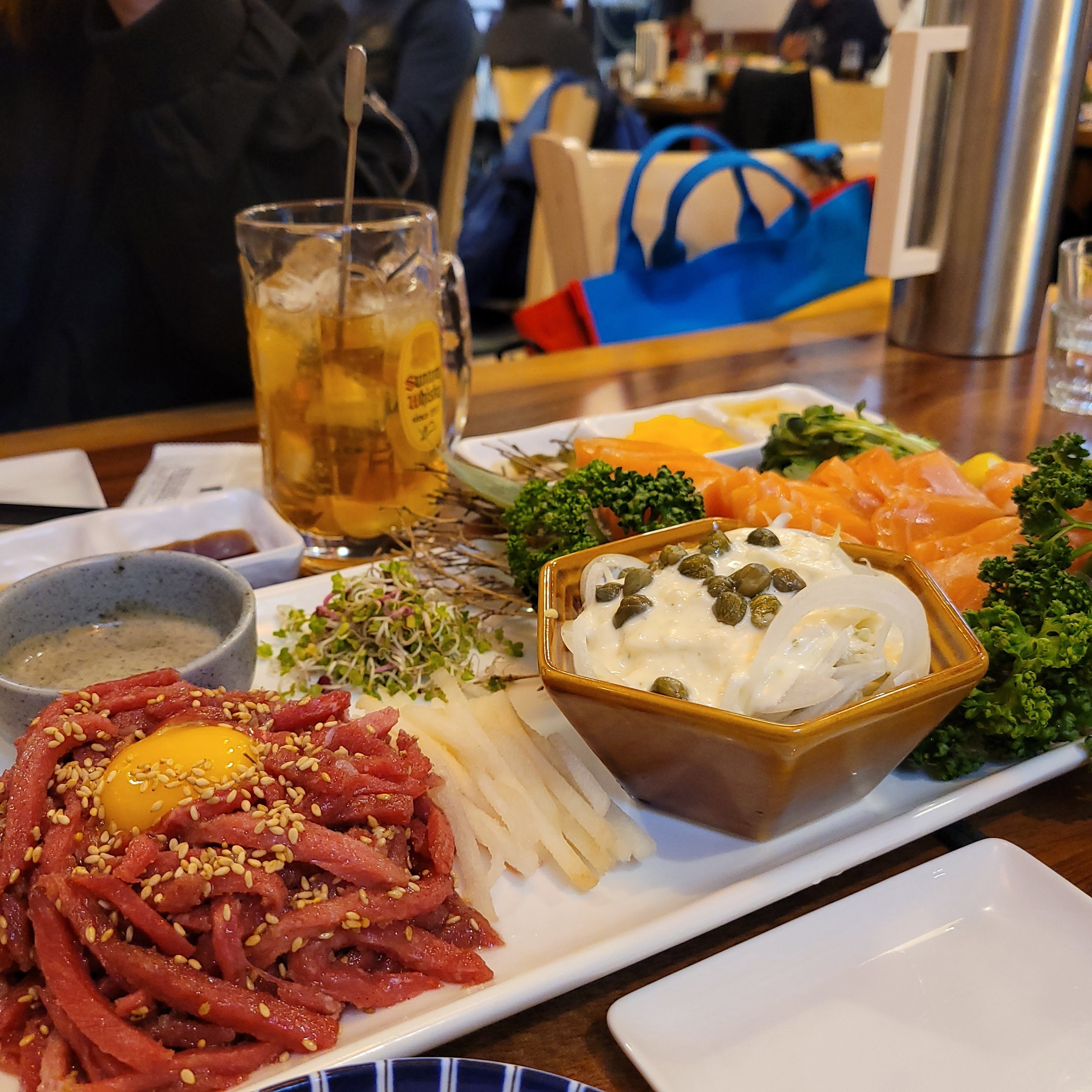오리역 맛집 한끼정 육회연어참치 오리역점 내돈내산 방문리뷰