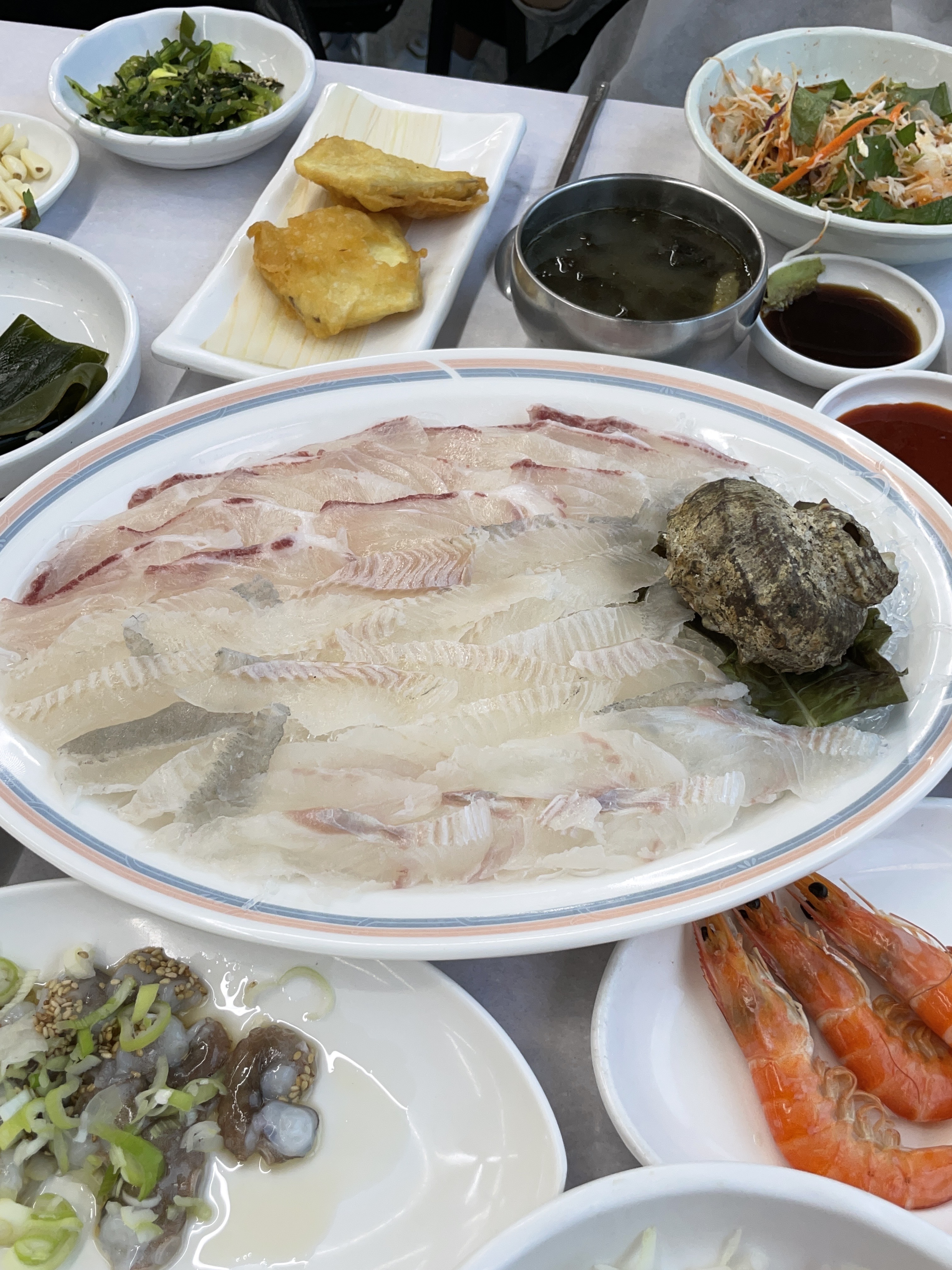 송정해수욕장 앞 중앙횟집 진짜 맛있어요!! - 송정 맛집 중앙횟집