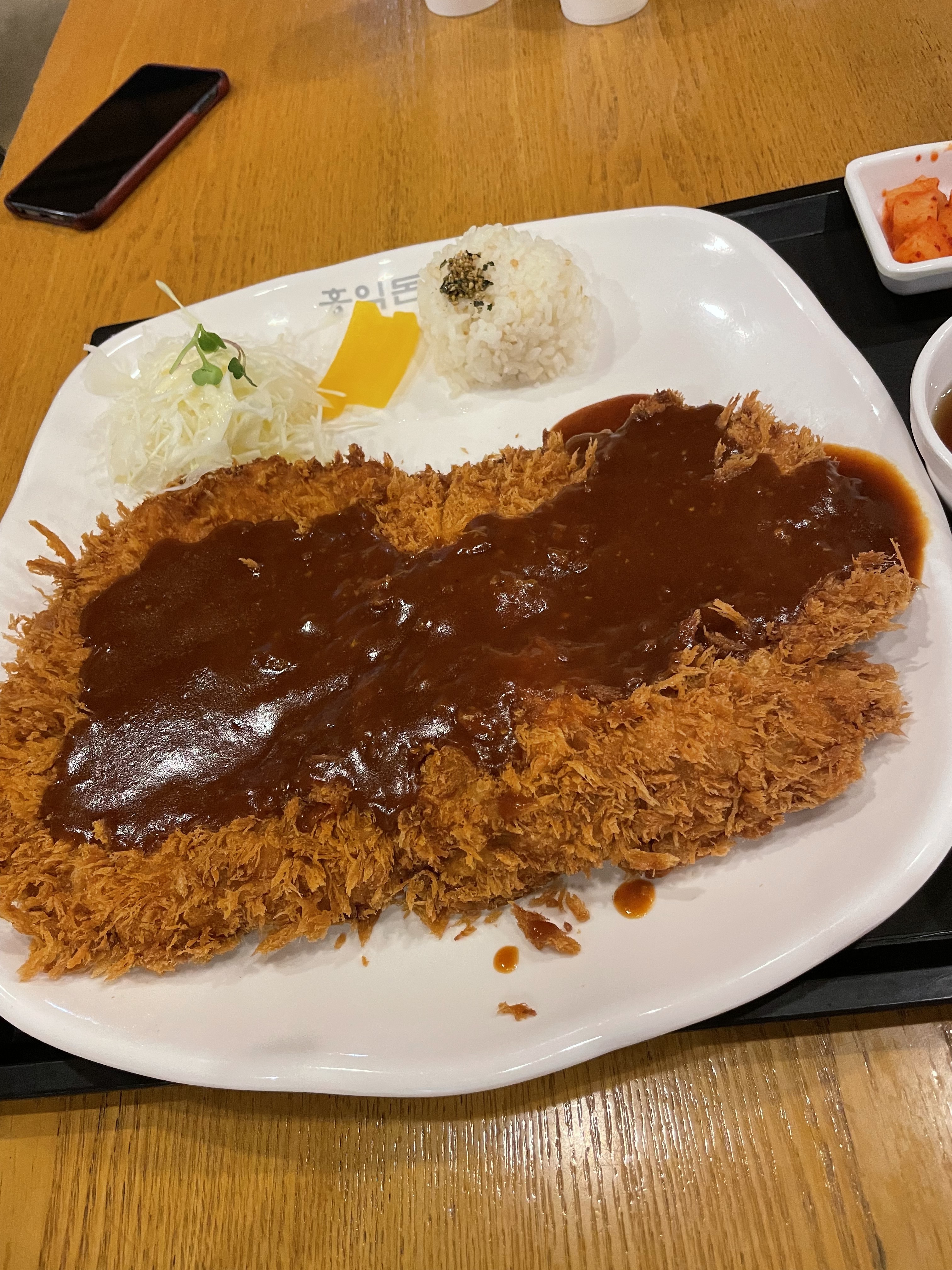 오랫만에 맛있게 먹었습니다~ - 망포 맛집 홍익돈까스 망포점