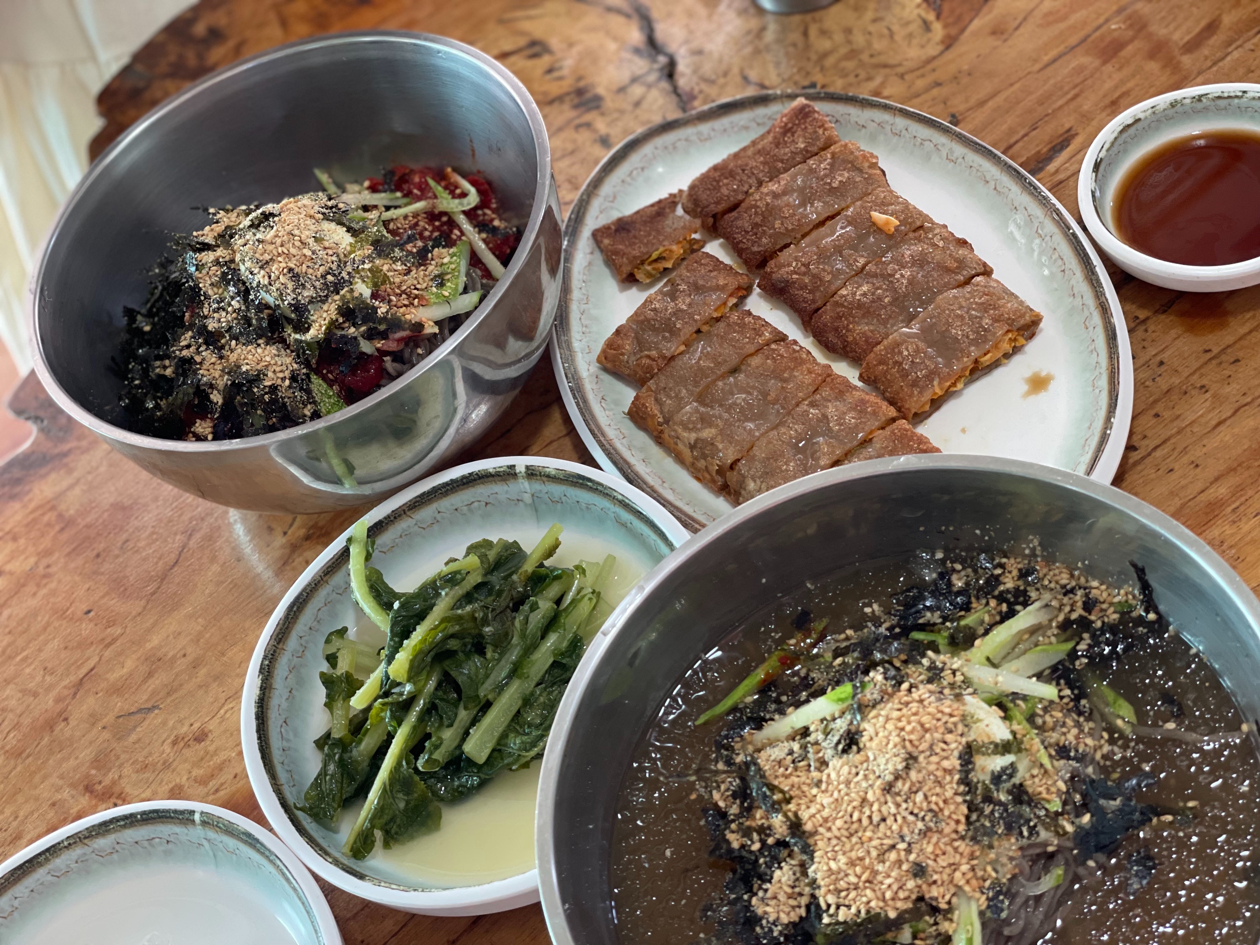 강릉 전체 통틀어서 제일 맛있는 막국수집 입니다 핵존맛탱~ !! Jmt jmt…..진짜에