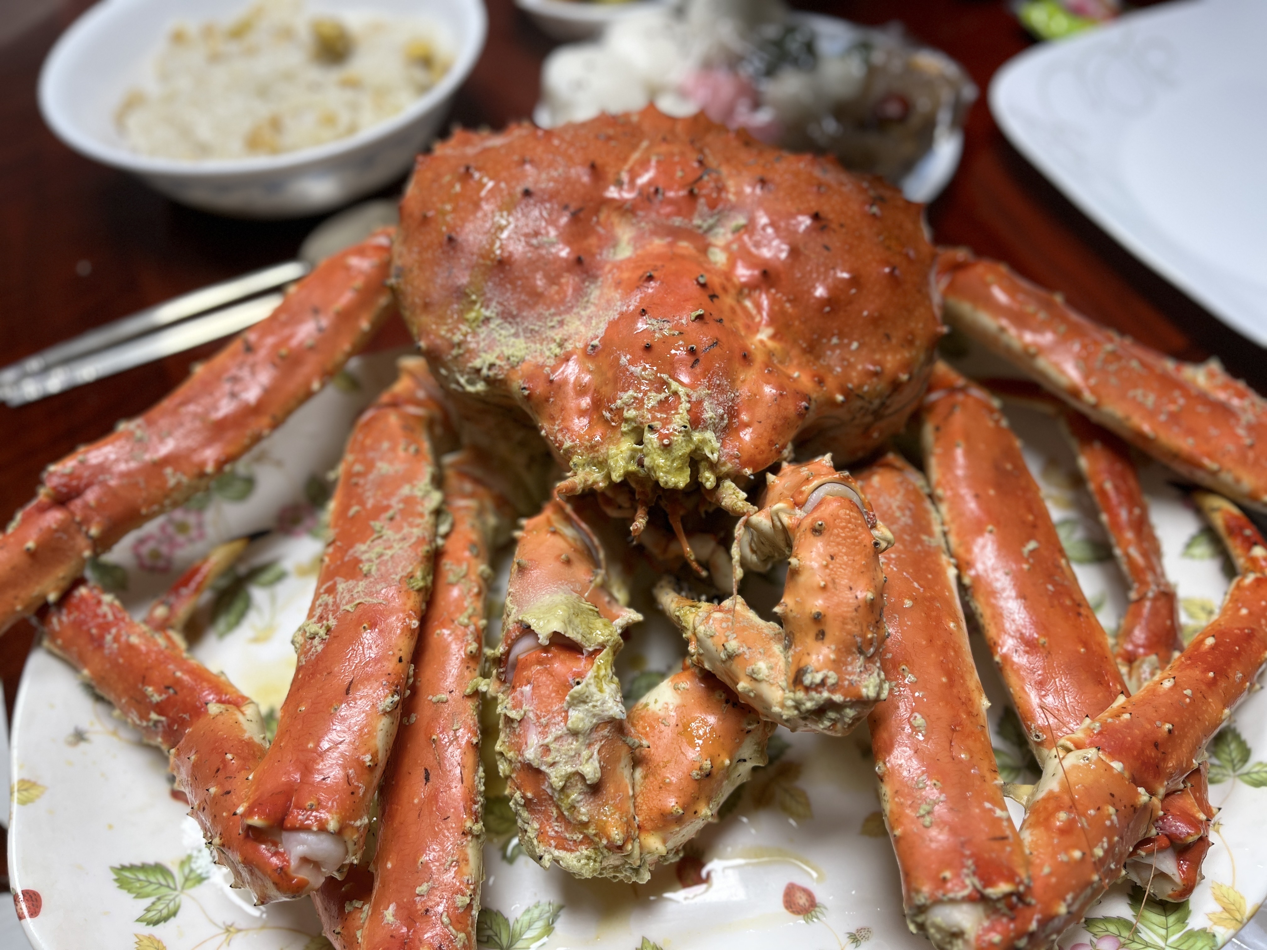 동생 생일에 동생이 킹크랩 먹고 싶다고 하여서 저희 - 권선동 맛집 부부수산