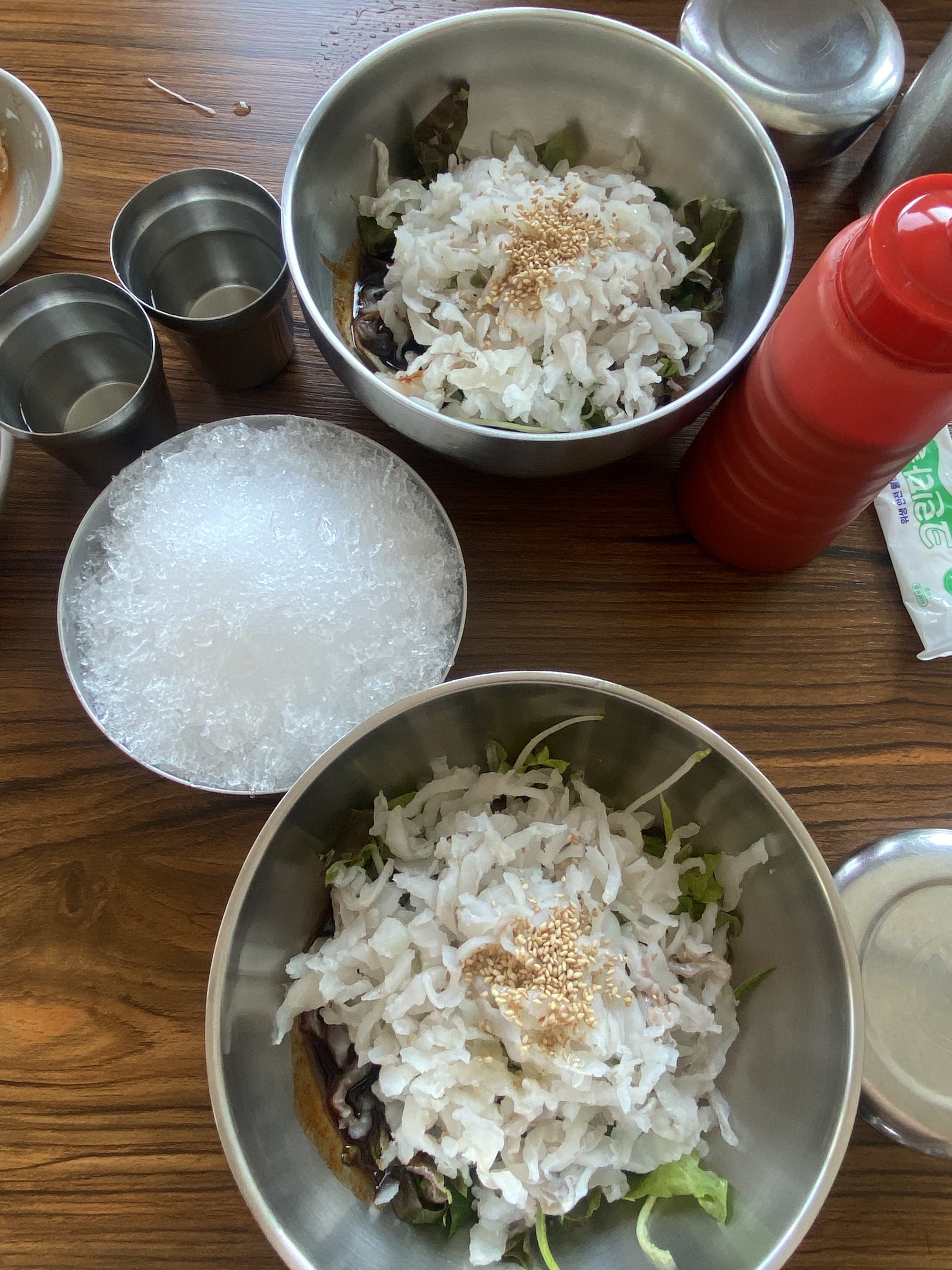 인생물회!!! - 삼척항 맛집 신화횟집