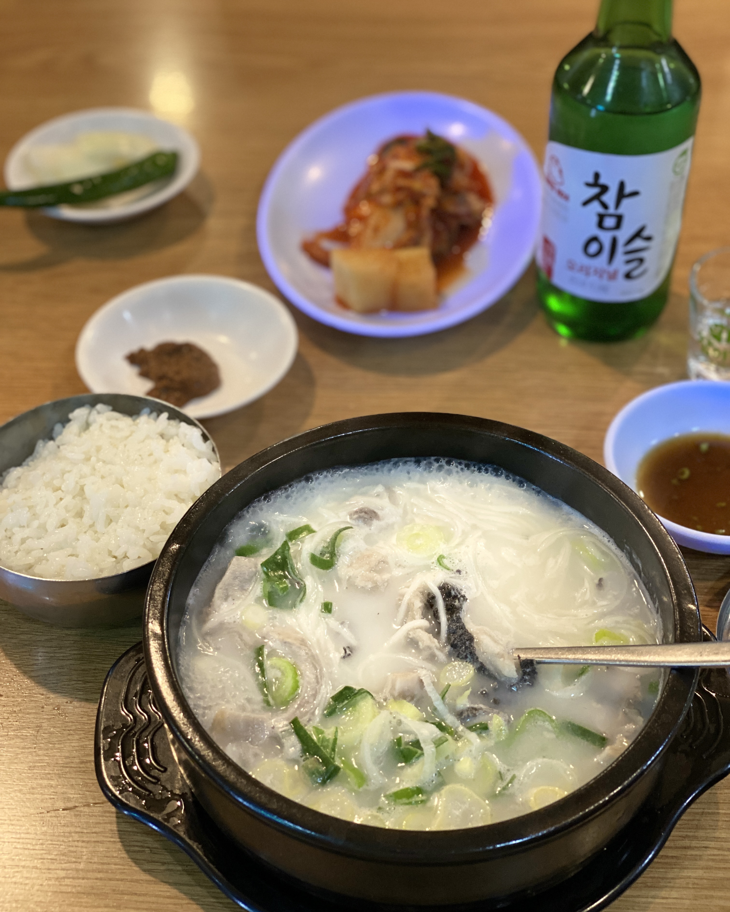 영수증에는 30년 전통이라고 나옴. - 천호동 맛집 40년전통설렁탕