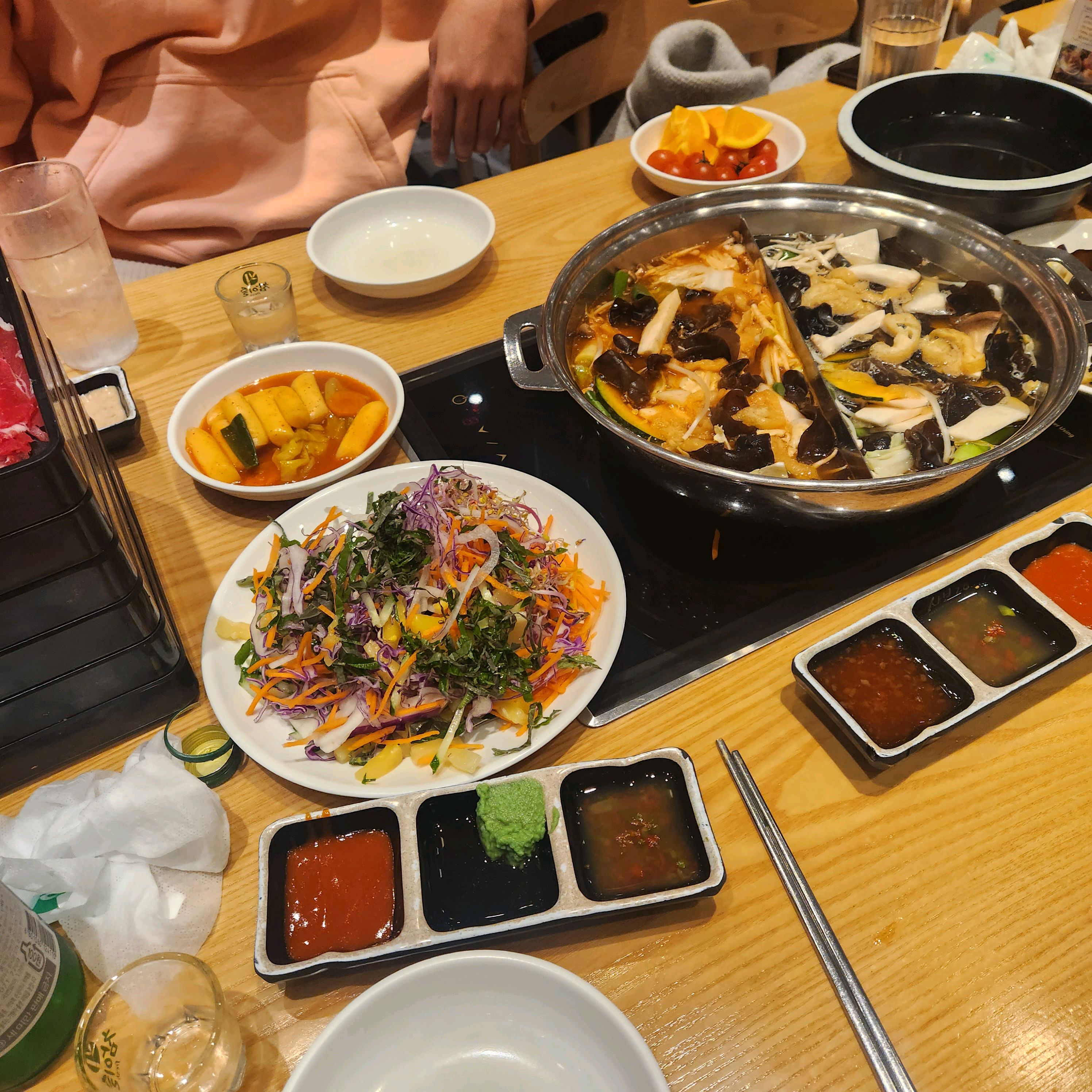 샤브 2.0 무한리필, 모든 음식이 무한리필이라 좋았어요^^ - 경주 용황 맛집 샤브20 경주점