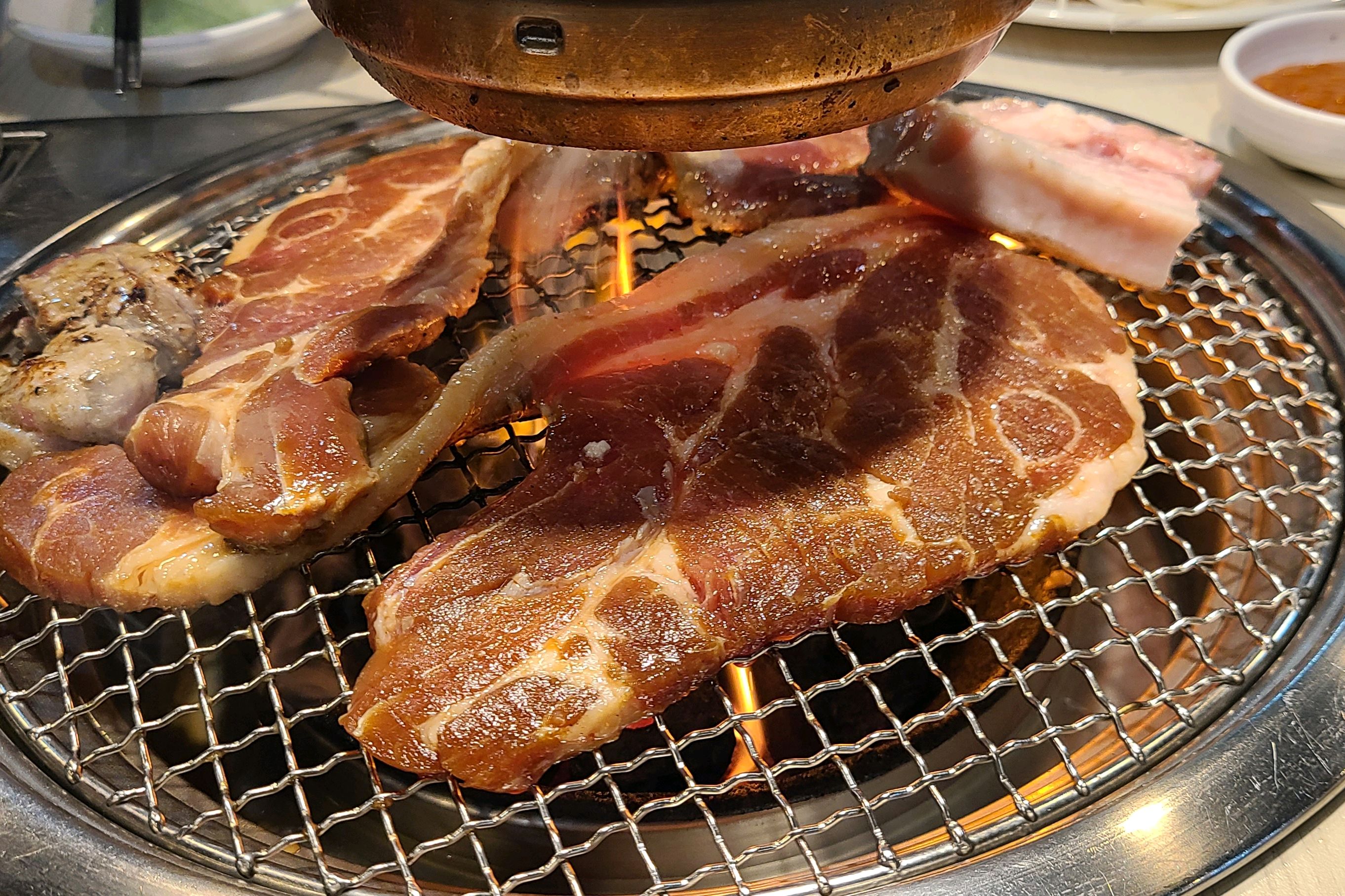 돼지갈비가 연하고 맛있어서 이거 하나만 팠네요ㅋㄱㅋㄱㅋ 굿굿 - 신월동 맛집 명륜진사갈비 신월점
