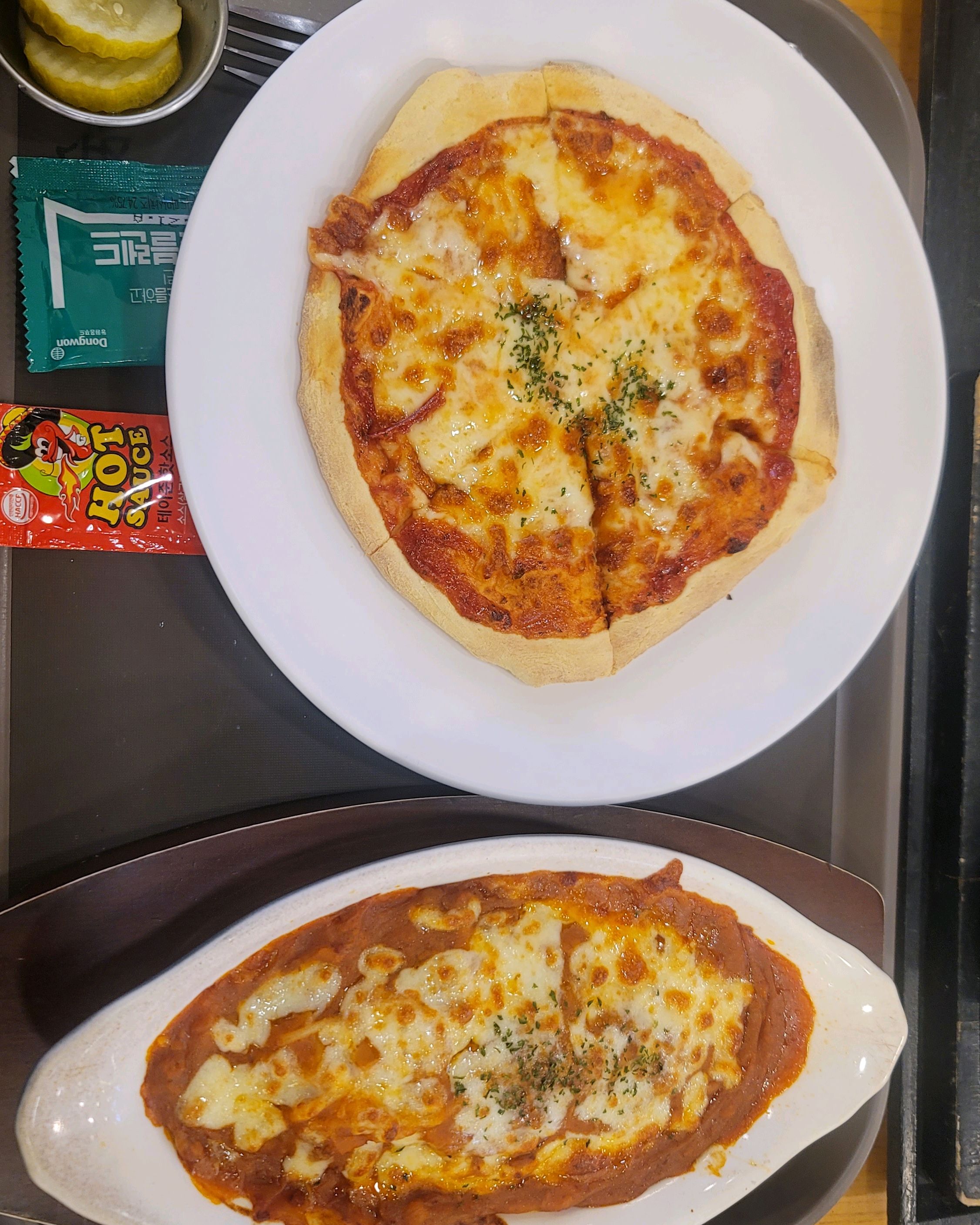 1인 세트 2번 7,900원 - 마두역 맛집 피자몰 뉴코아아울렛 일산점