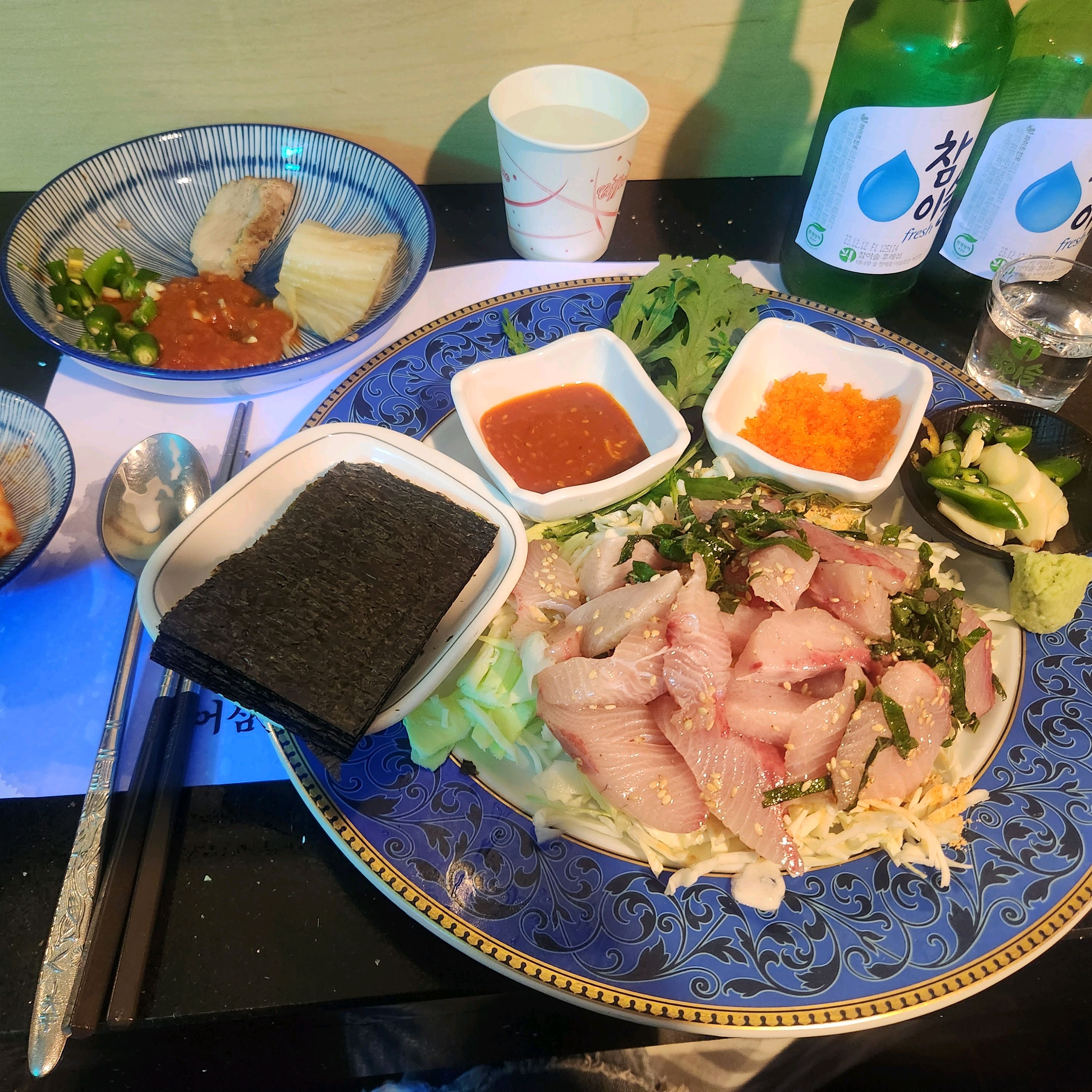 오랜만에 서울출장와서 근처에서 먹은건데 - 천호동 맛집 월가 천호점
