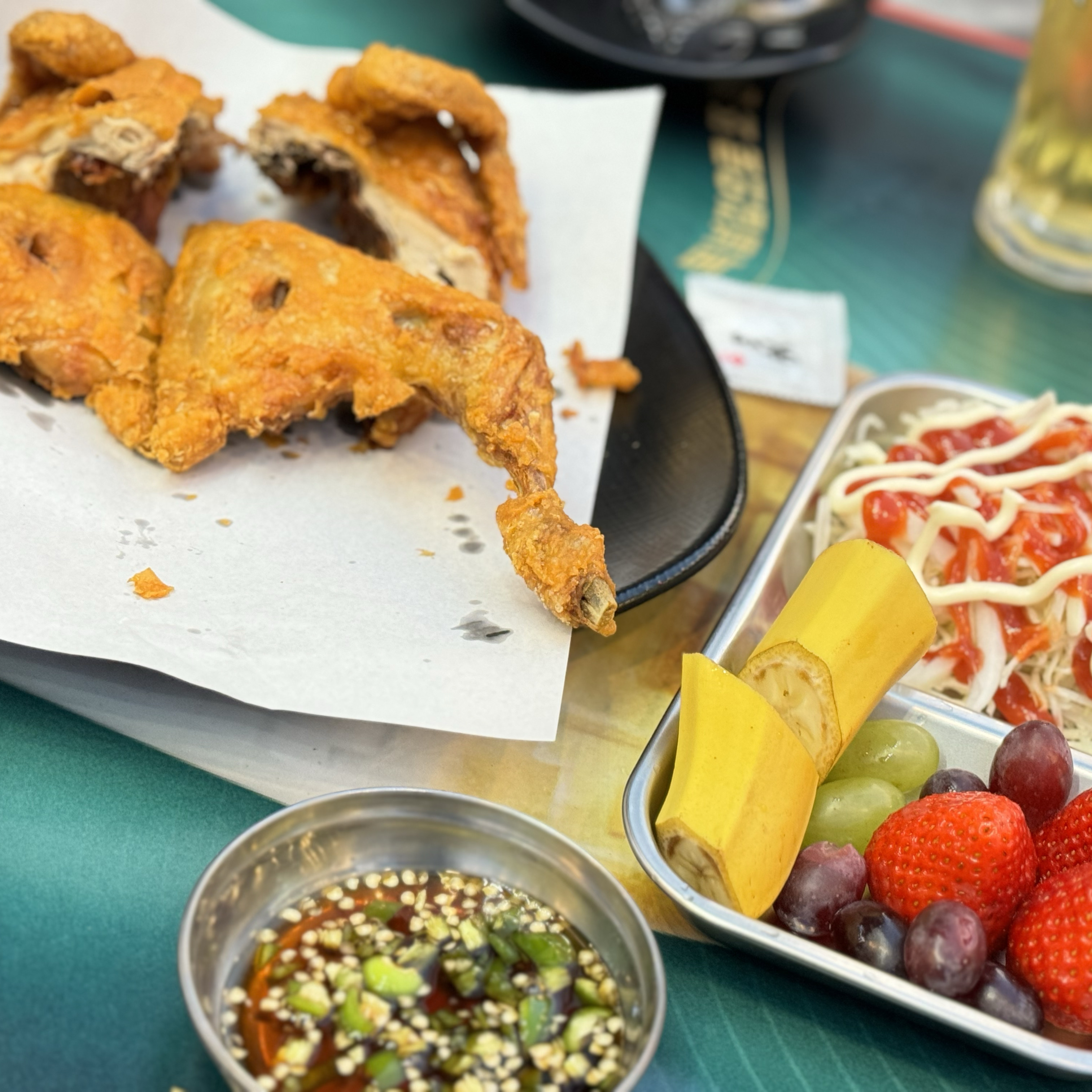 미금역 맛집 용천통닭 미금점 내돈내산 방문리뷰