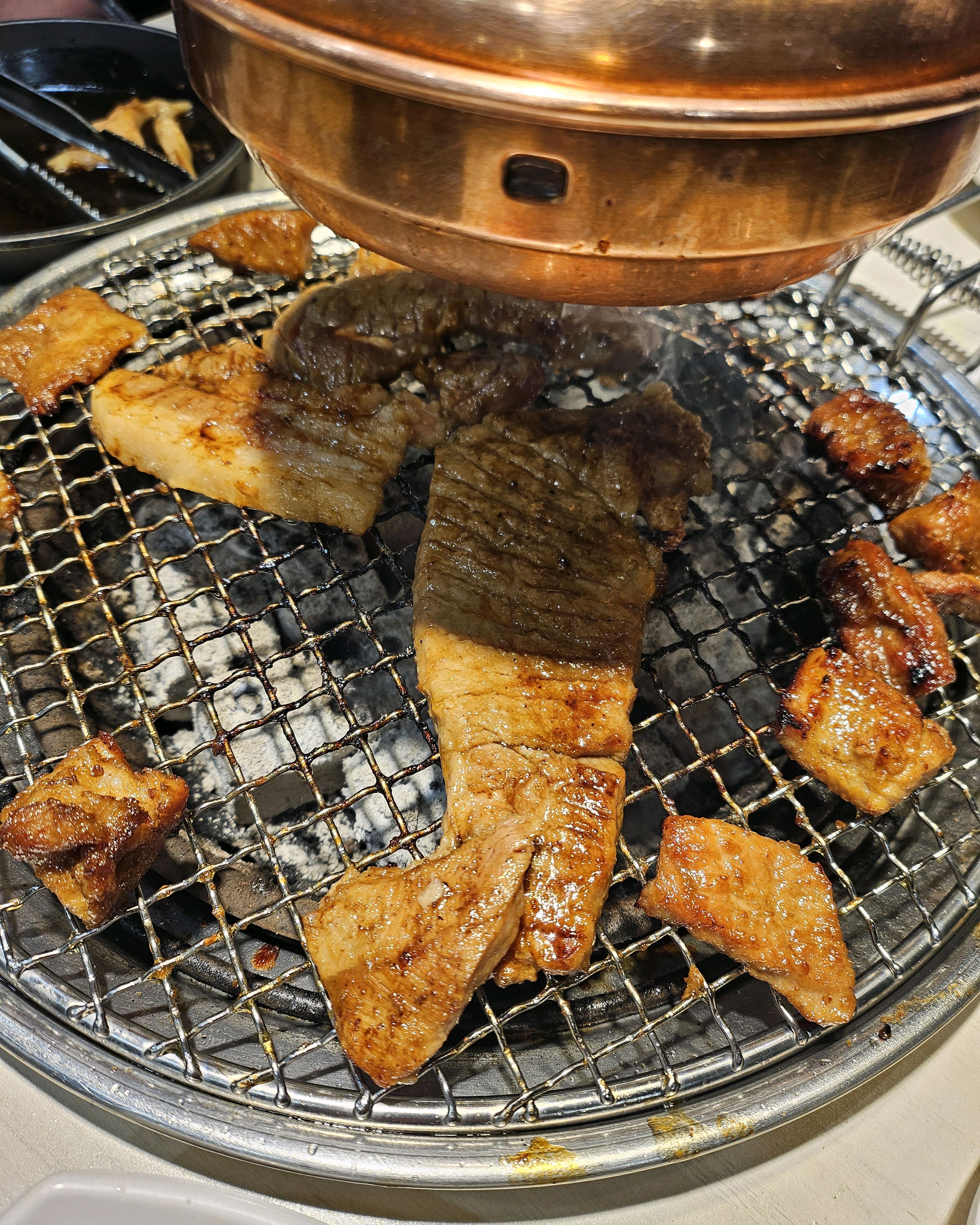 오늘은 비게가 좀 많이 있는 갈비들이였지만..여전히 맛나고 가족단위 먹기 좋은곳~♡ - 미아사거리 맛집 명륜진사갈비 미아사거리점