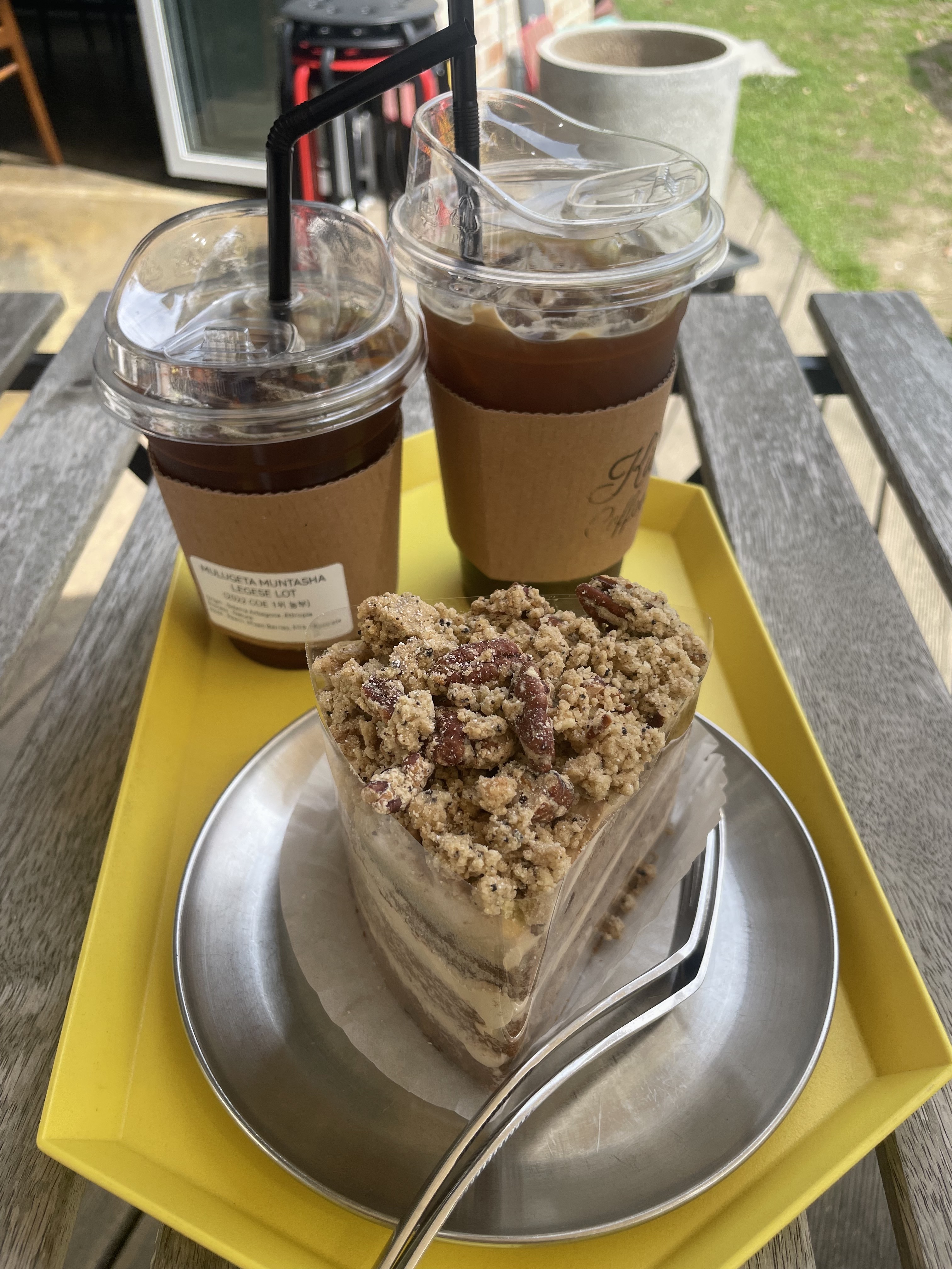 케이크, 커피 맛집 - 불당동 맛집 키에소커피랩