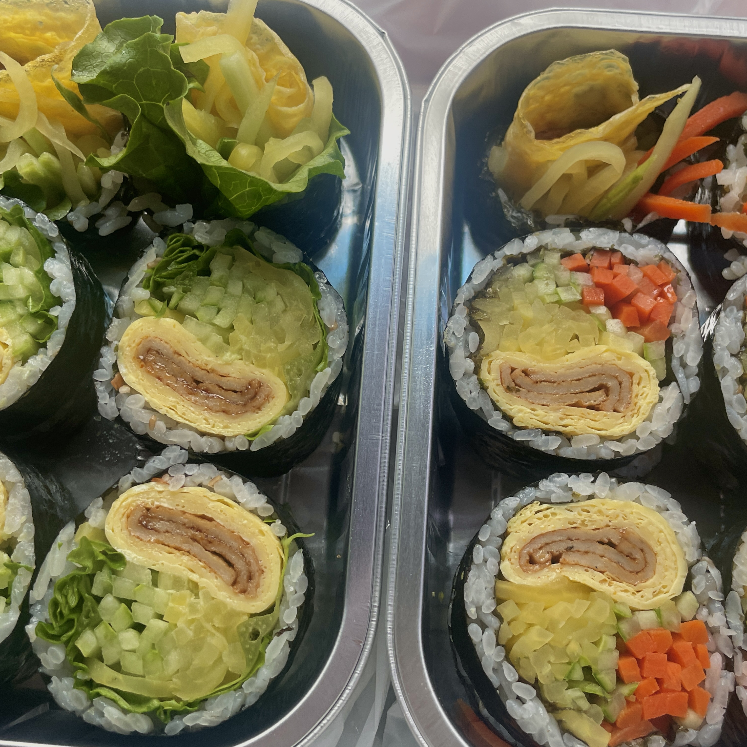 사장님..스팸+오토김밥 주문했는데,,스팸이 아닌 고추냉이김밥이 있더라구요...못먹는데…ㅠ