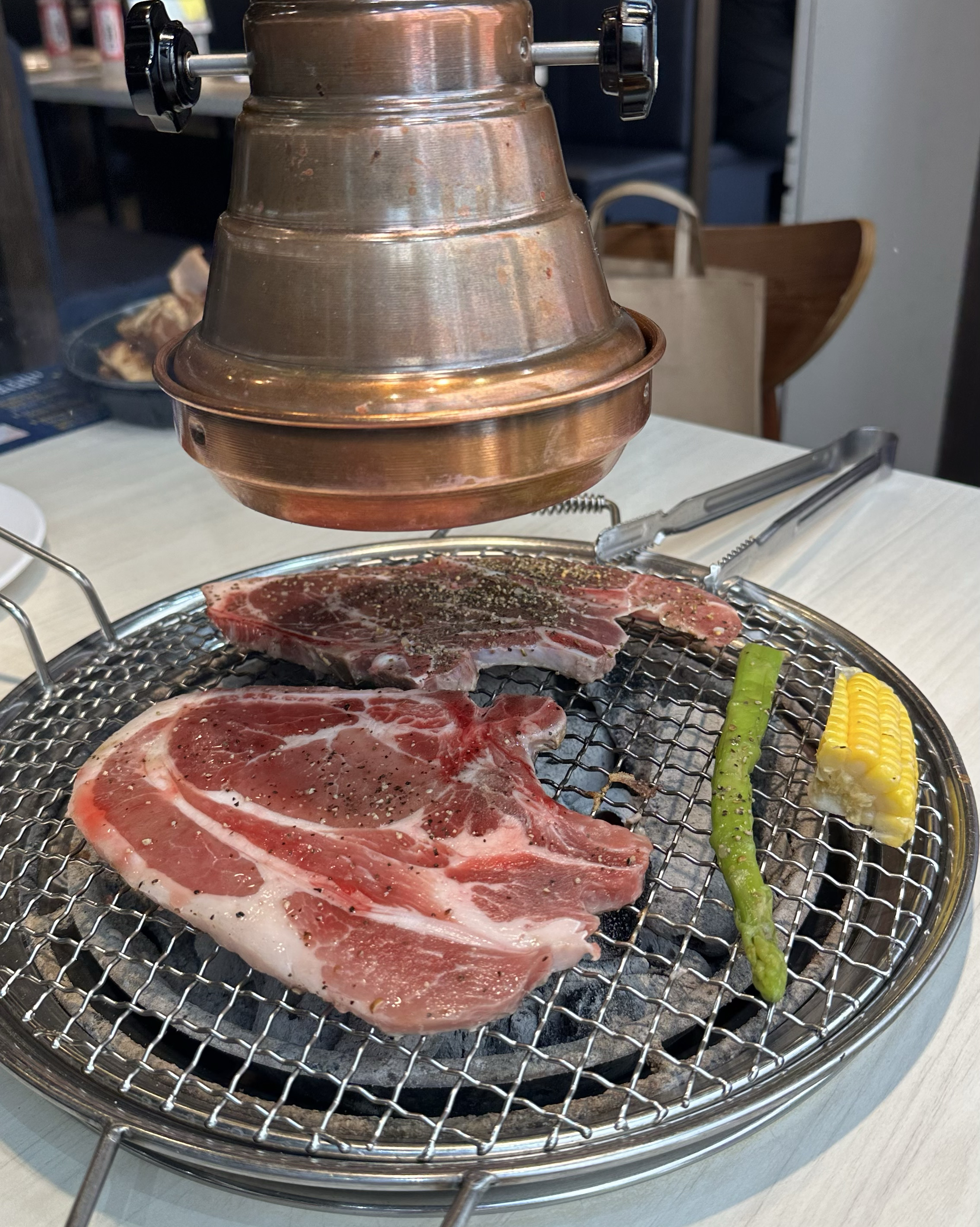 양고기랑 목살이 젤 맛있더라구요~ 그리고 여기 잡채, 떡볶이 맛집임ㅎㅎ - 인천 논현동 맛집 명륜진사갈비 인천논현점