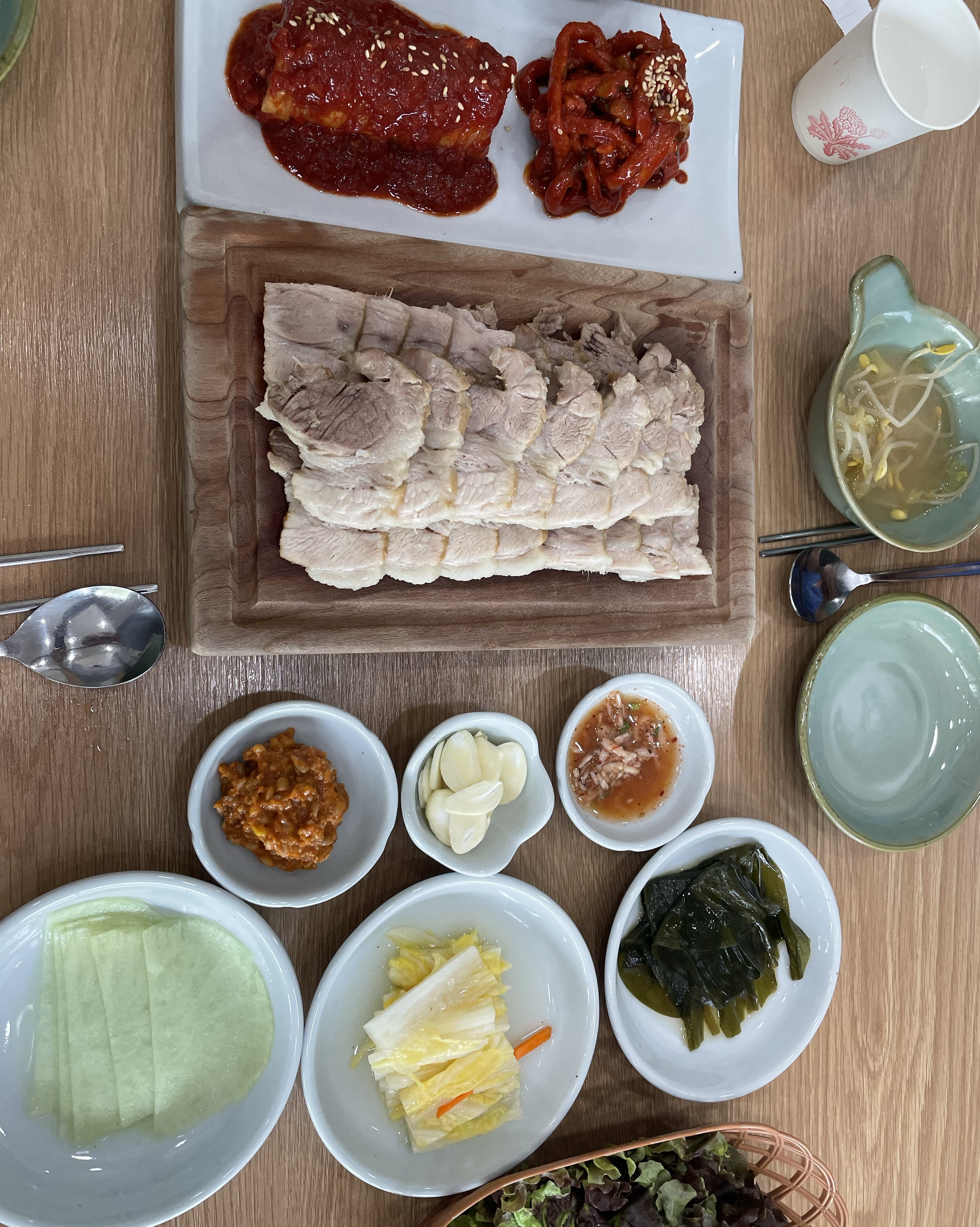 정말 친절하시고 너무 맛있게 먹었습니다 💚💚💚💚 번창하세요 사장님!!! - 불당동 맛집 이선생보쌈