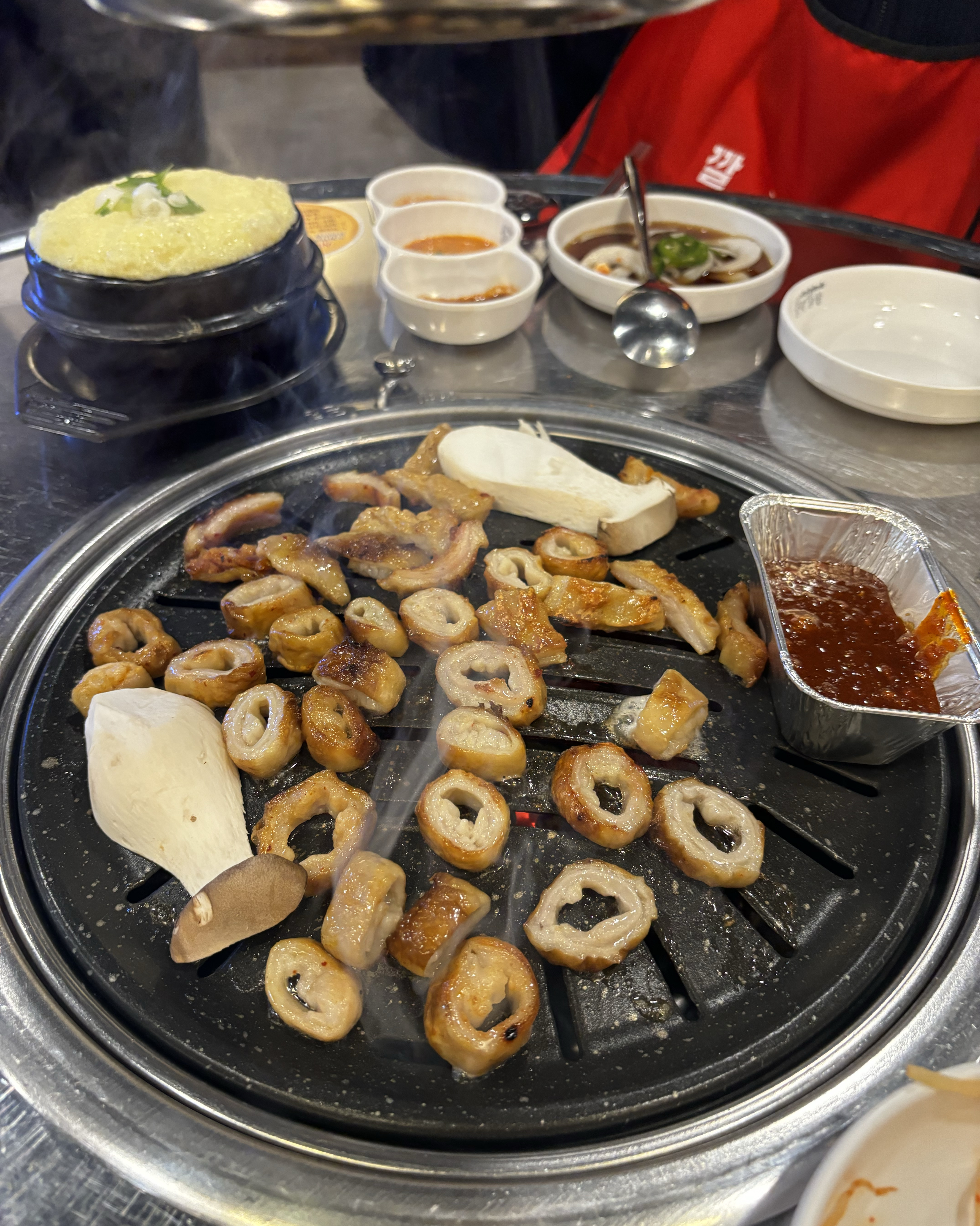 막창 정말 오랜만에 먹는데 너무 맛있게 먹구왔어요💝 - 송정 맛집 불막열삼 부산송정점