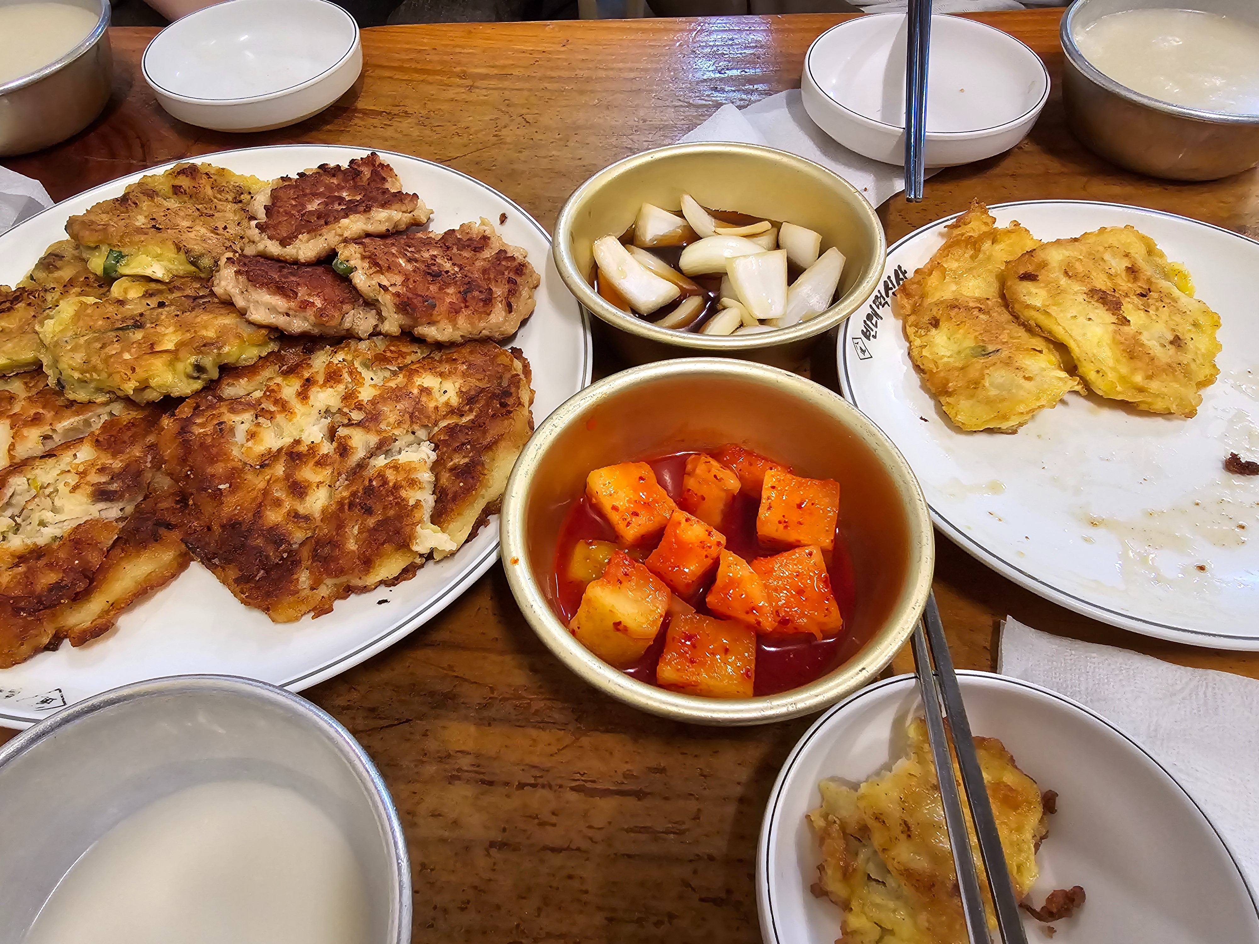 오리역 맛집 빈대떡신사 내돈내산 감동리뷰