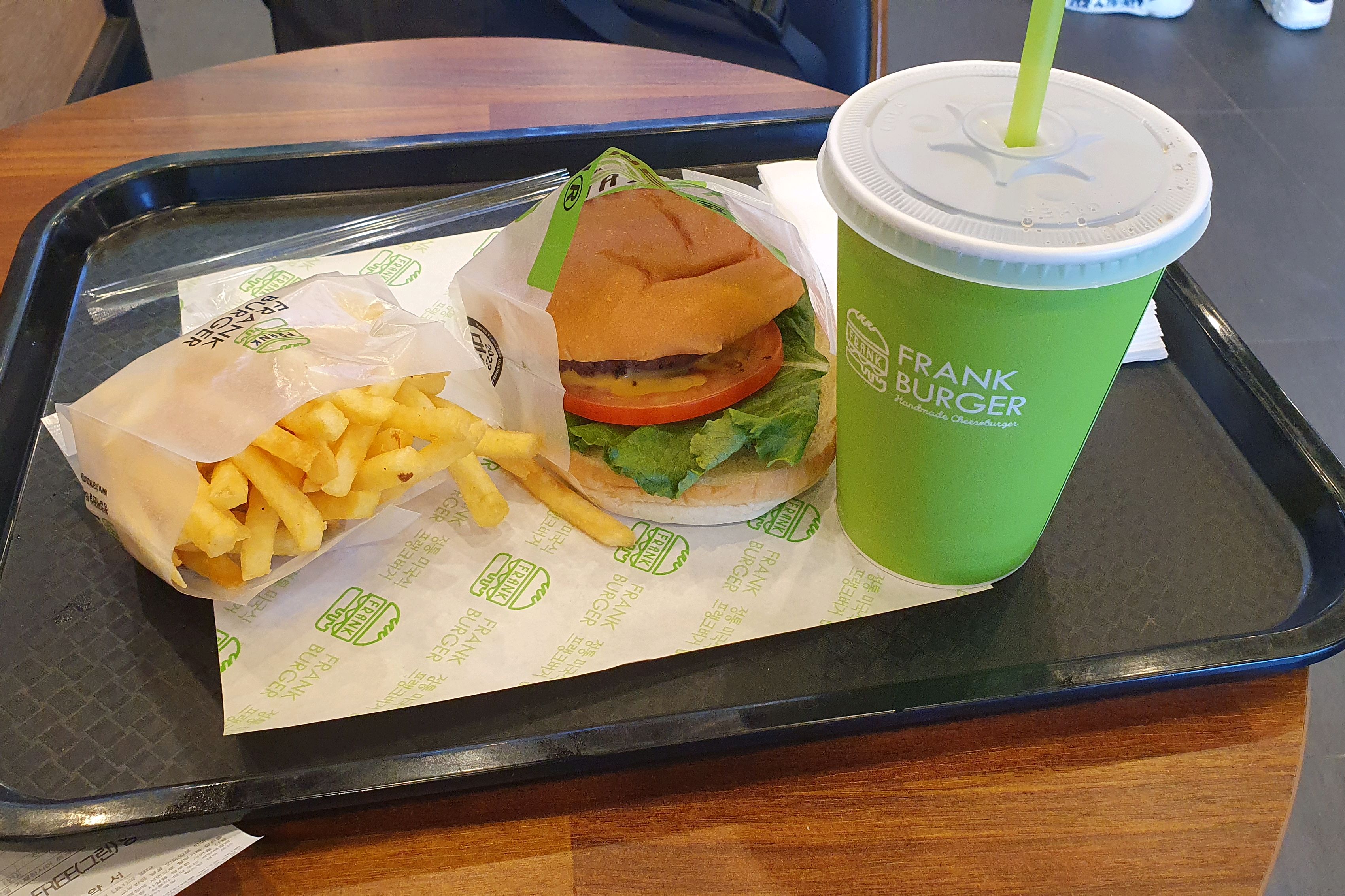  종합운동장역 맛집 프랭크버거 잠실야구장점