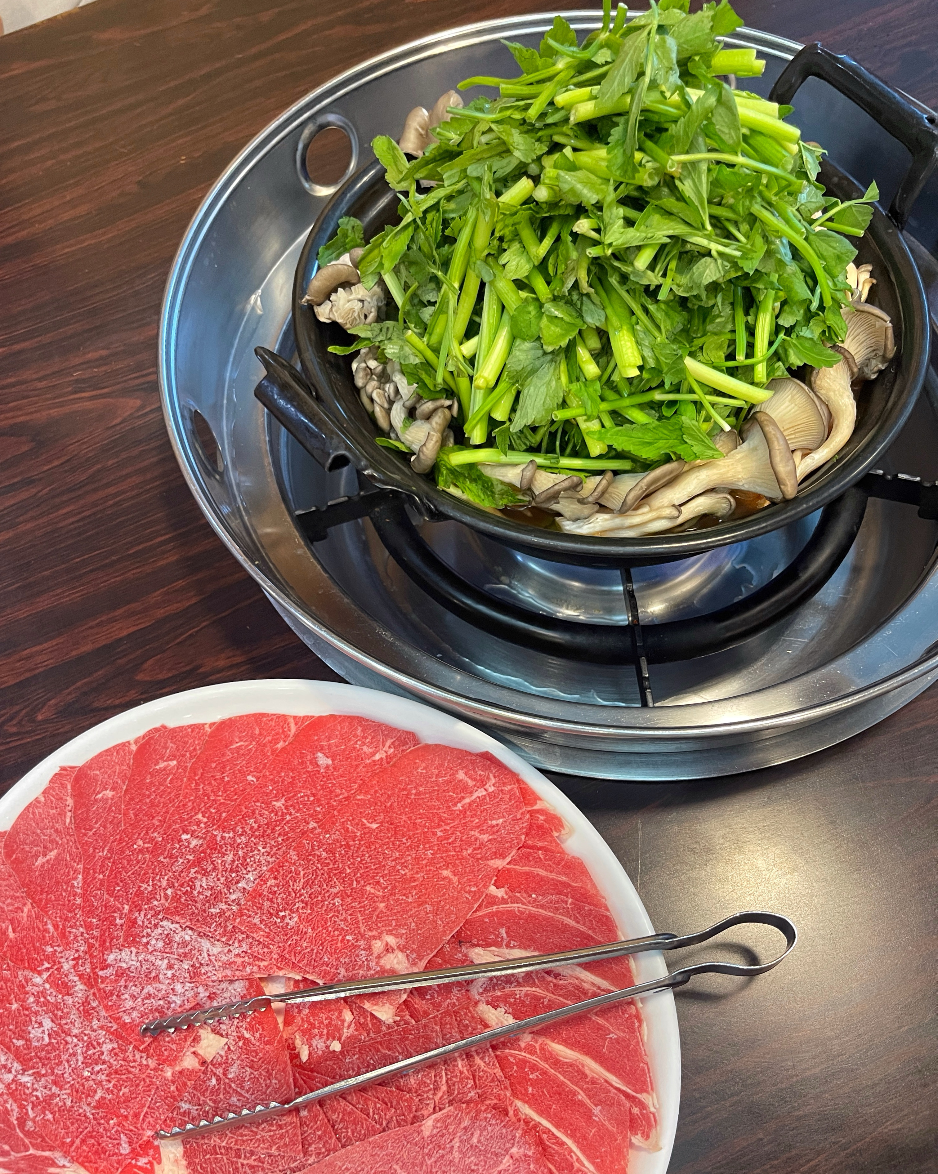 샤브칼국수가 먹고 싶어서 방문했어요! - 권선동 맛집 등촌샤브칼국수 올림픽공원점