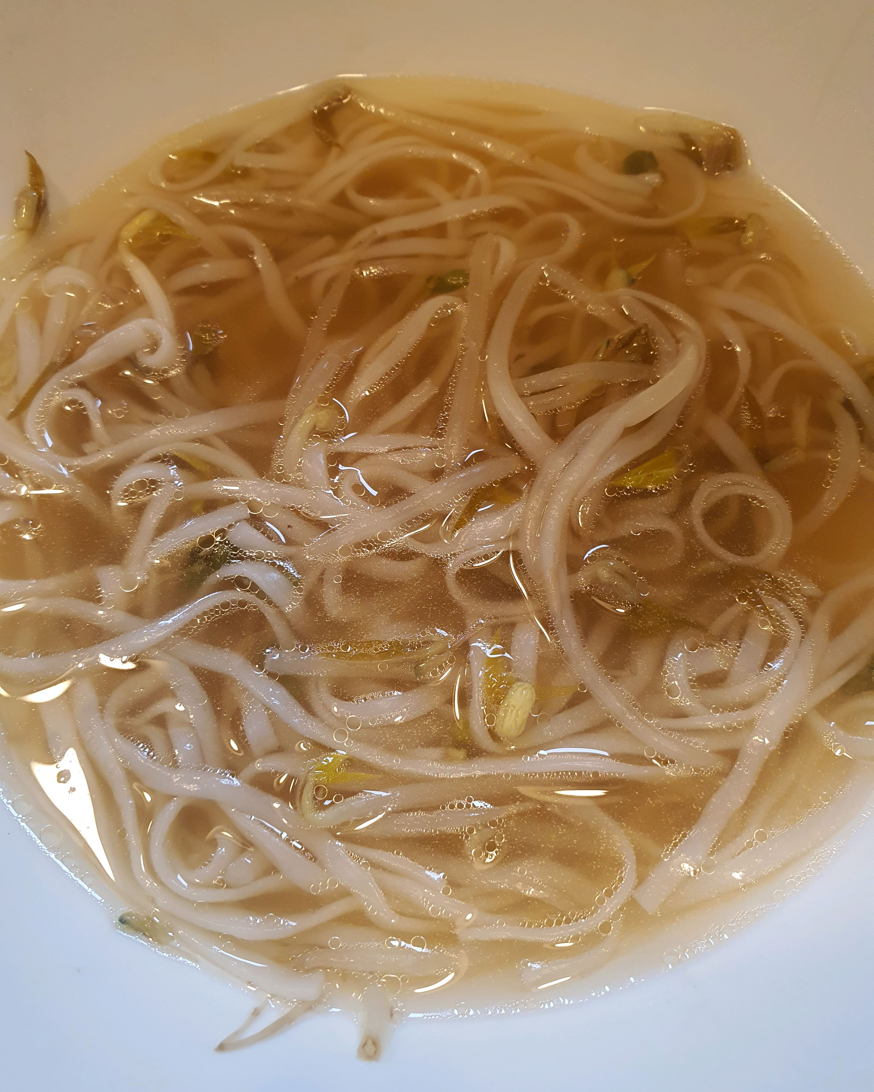 배고파서 후루룩 먹다보니 사진을 늦게 찍었네요ㅠㅠ - 구파발 맛집 미분당 구파발점