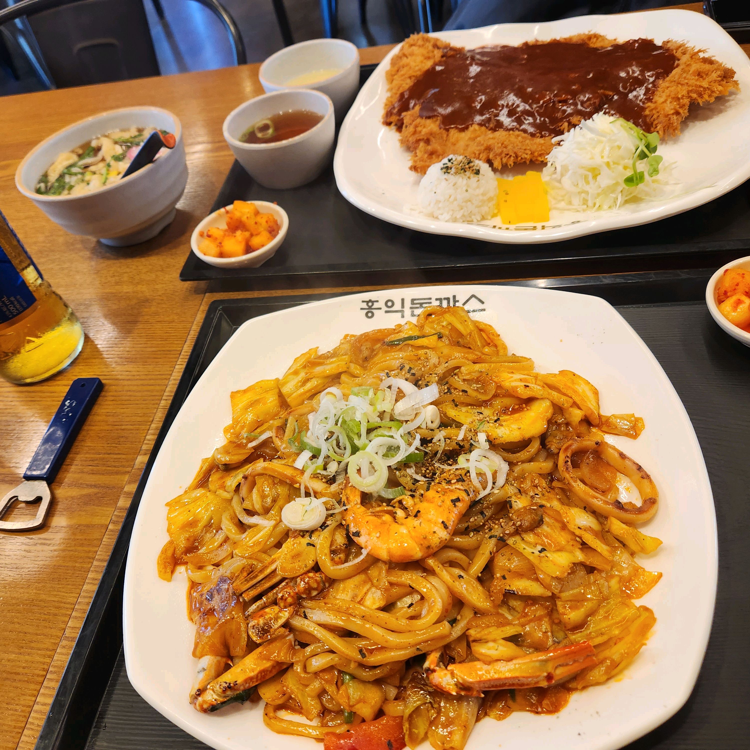 맛집인정~^^ - 서산 호수공원 맛집 홍익돈까스 서산점